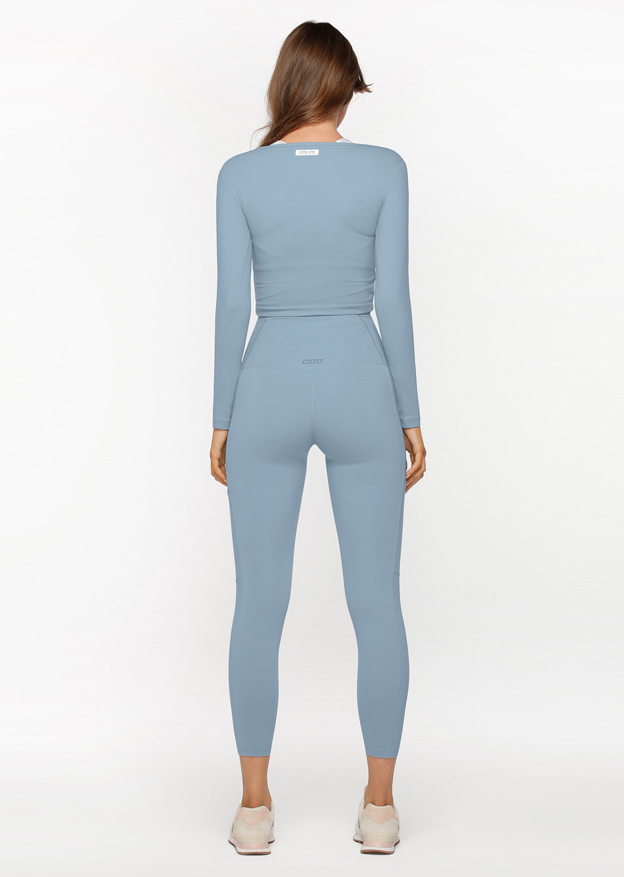 Lorna Jane Lifted Active Long Sleeve Top - Voyage Blue