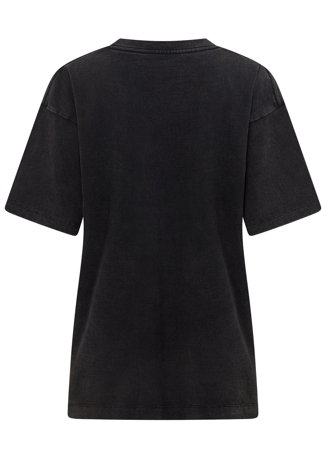 Lorna Jane Original Sport Washed Vintage T-shirt - Washed Black