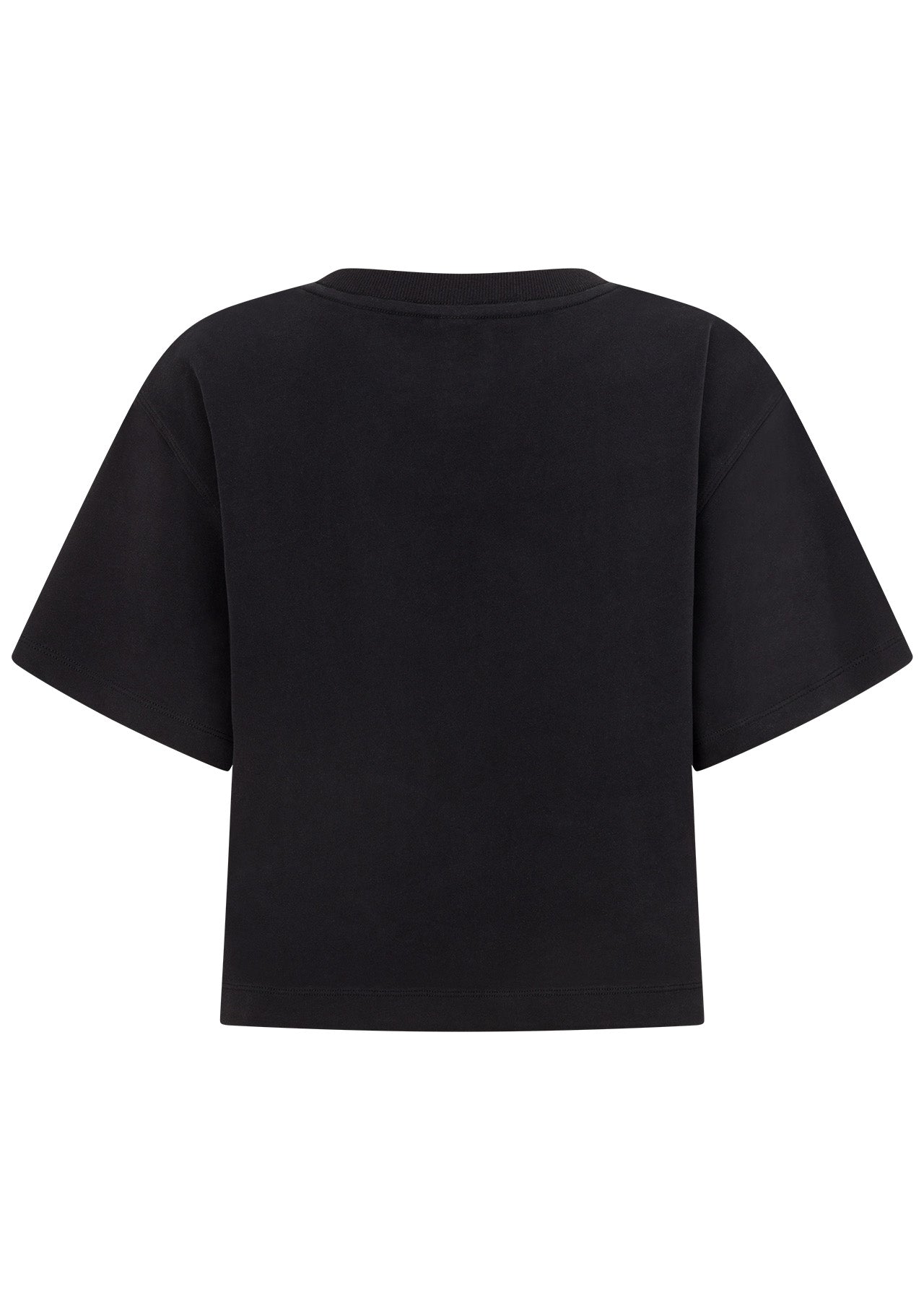 Lorna Jane Go-To Classic Crop T-shirt - Black