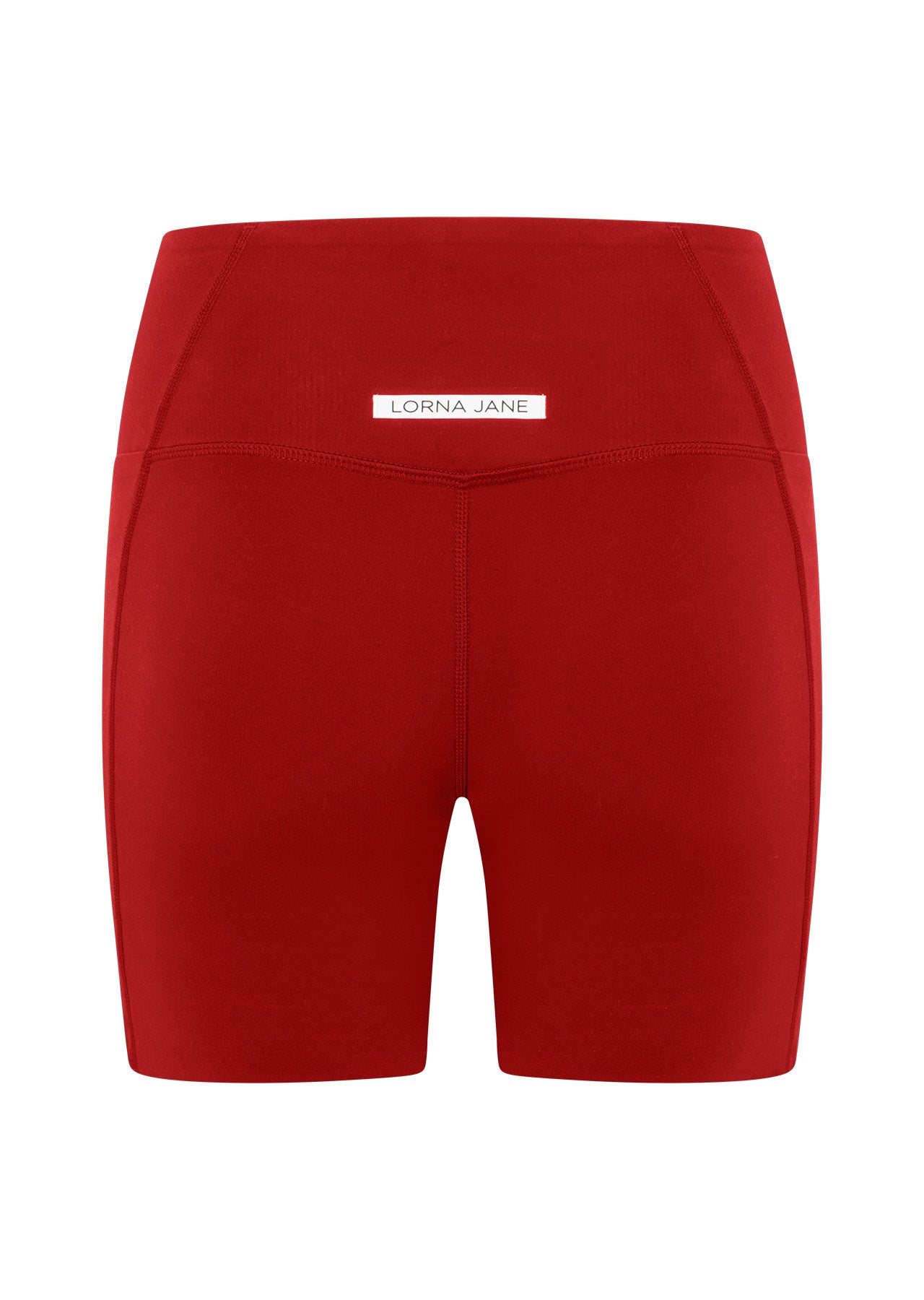 Lorna Jane Sculpt And Support No Ride Bike Shorts - Cherry