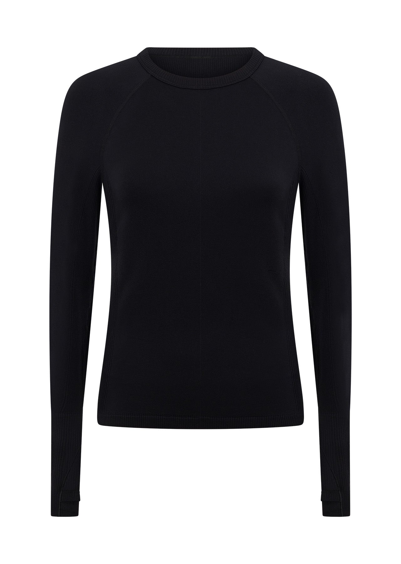 Lorna Jane Tempo Seamless Long Sleeve Top - Black