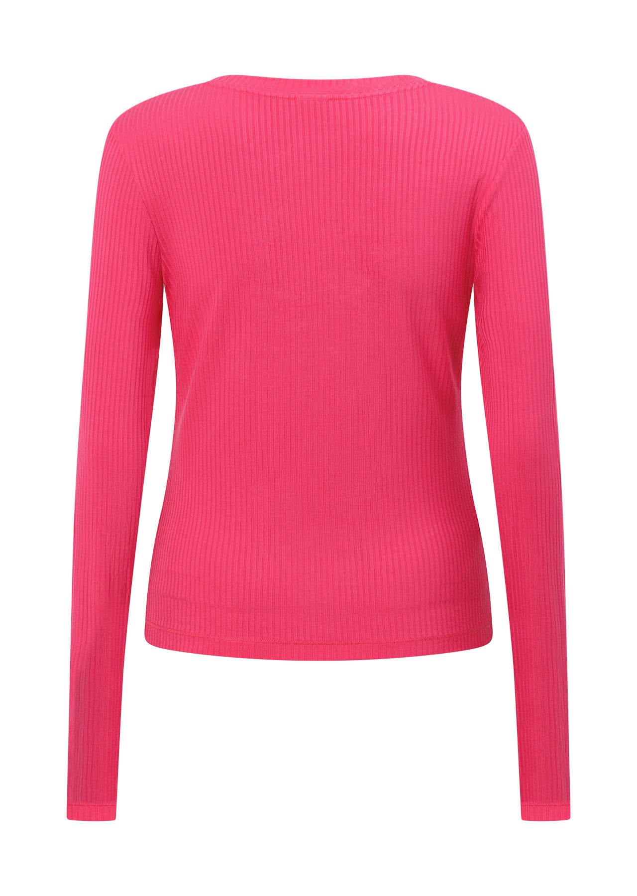 Lorna Jane Movement Long Sleeve Rib Top - Babin Pink