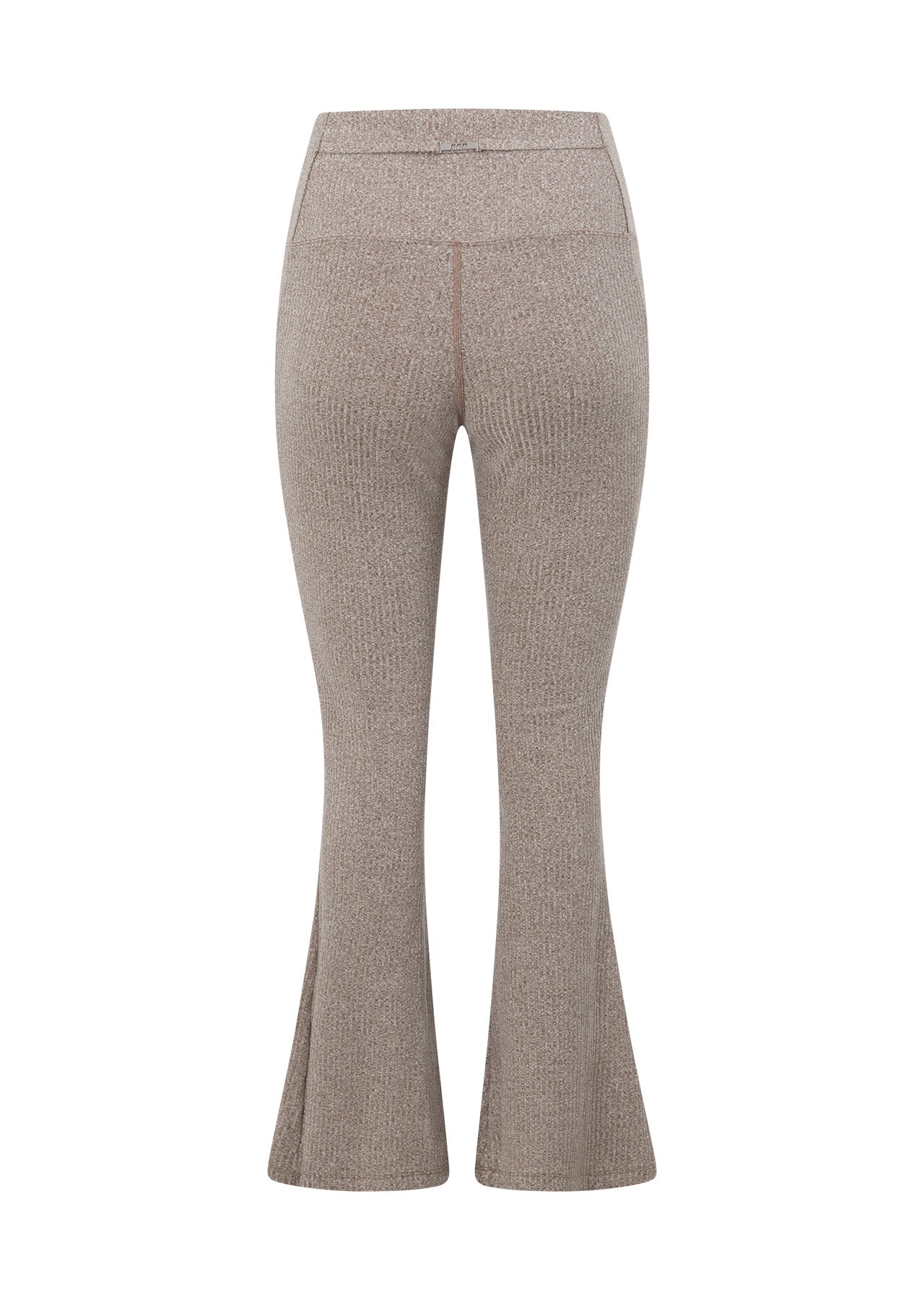 Lorna Jane Mindful Rib Full Length Flared Leggings - Volcano Marl