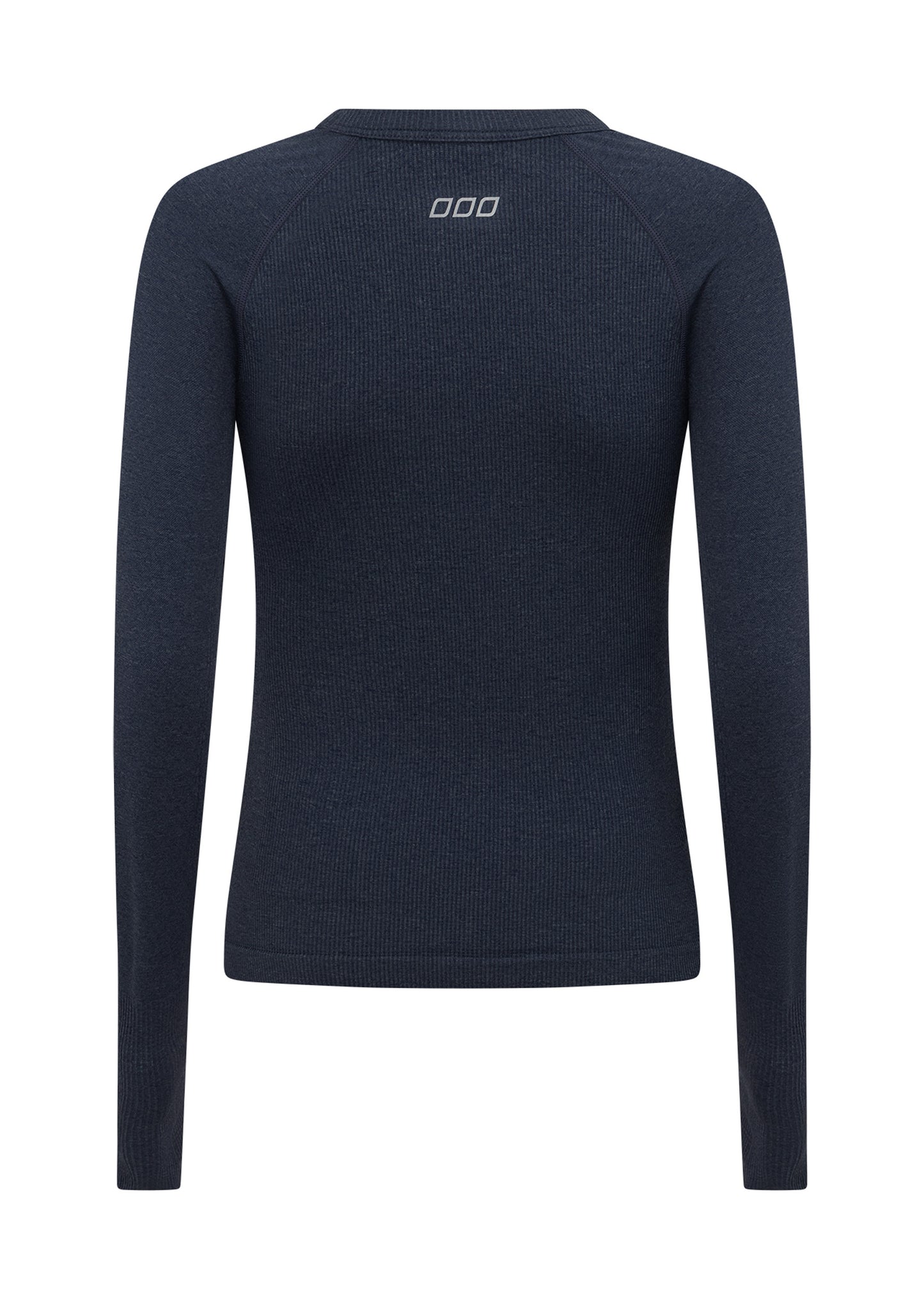 Lorna Jane Tempo Seamless Long Sleeve Top - Platinum Navy Marl