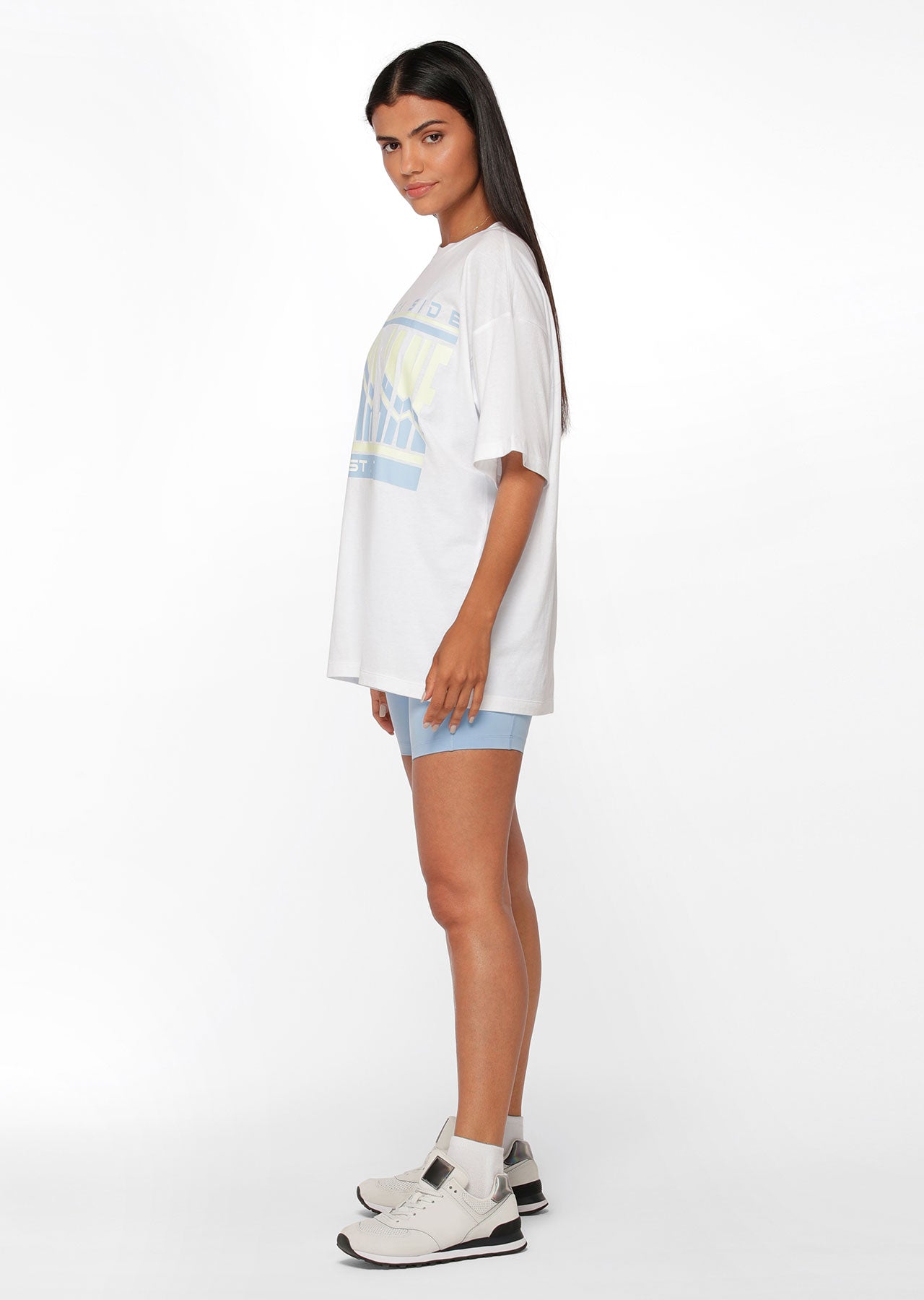 Lorna Jane Trackside Oversized Tee - White