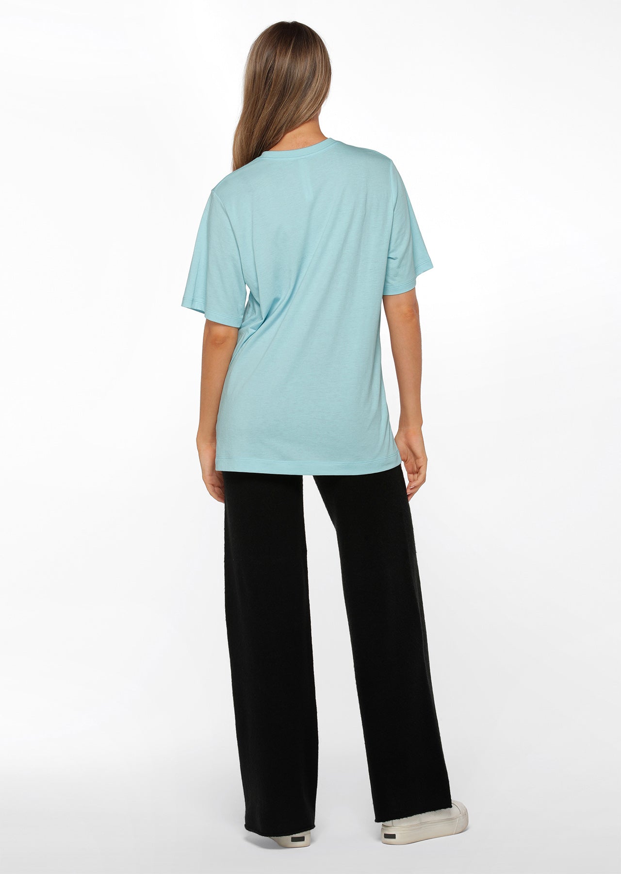 Lorna Jane Runner Eclipse Relaxed Tee - Amalfi Blue