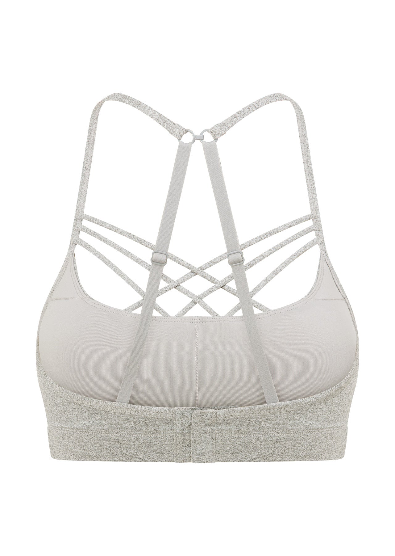 Lorna Jane Guru Sports Bra - Grey Marl