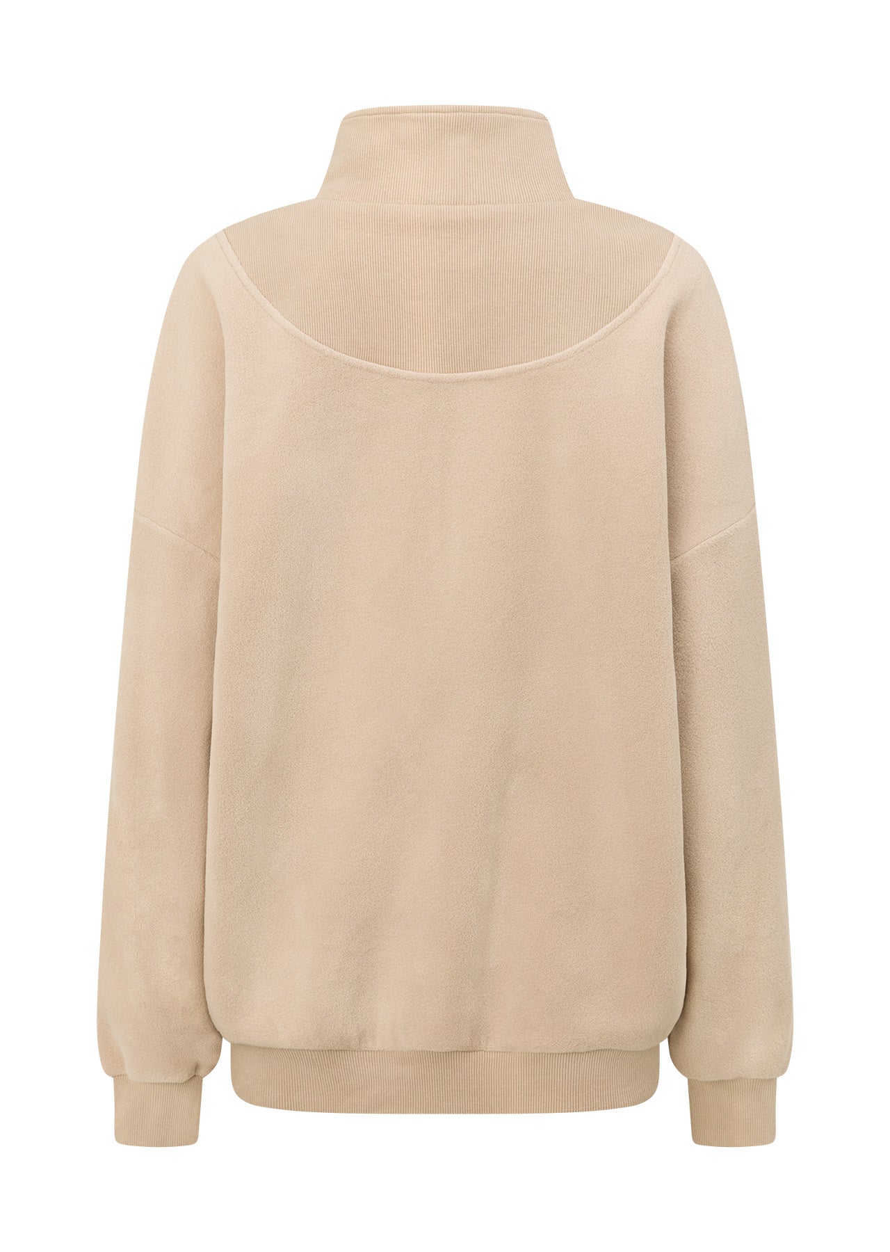 Lorna Jane Clubhouse Polar Fleece 1/2 Zip - Latte