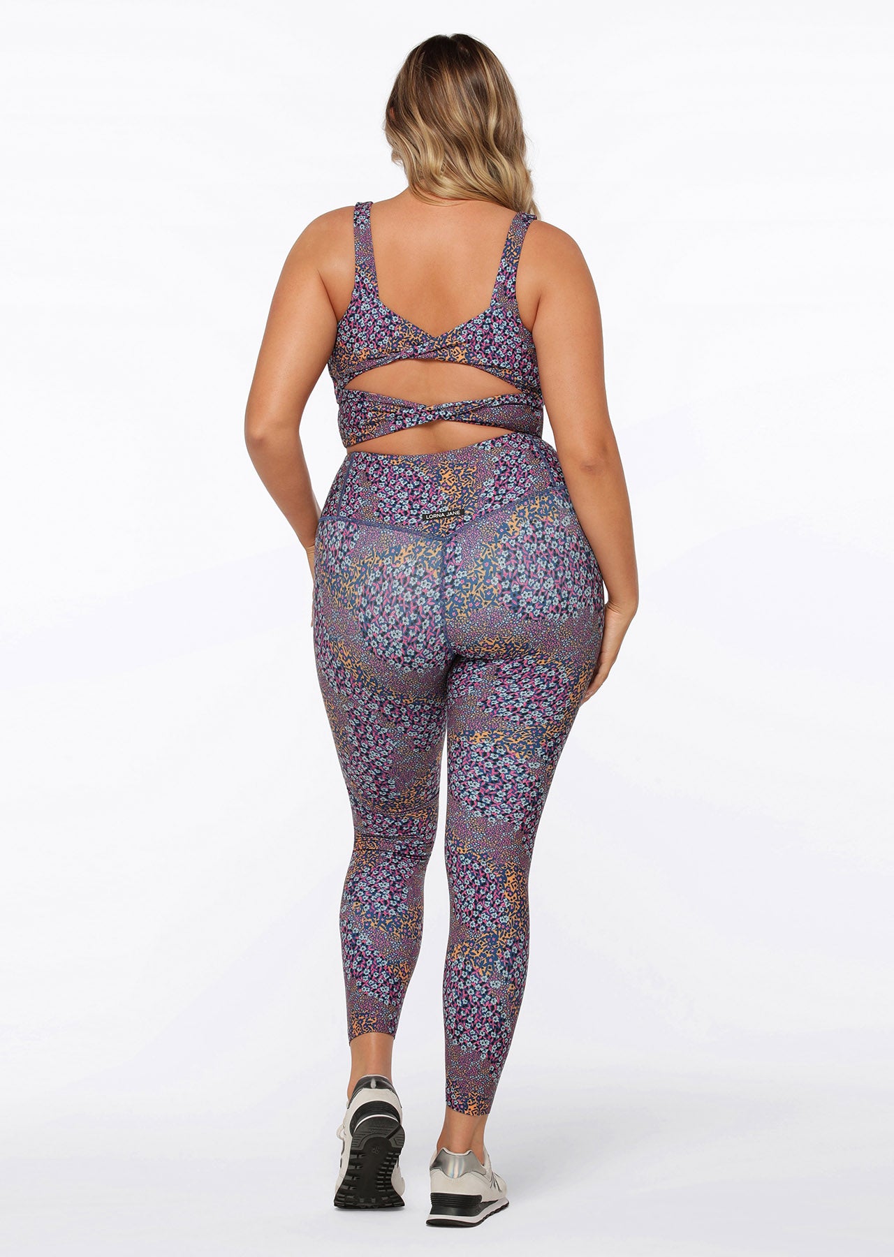 Lorna Jane Midnight Ditsy Full Length Leggings - Midnight Ditsy Print
