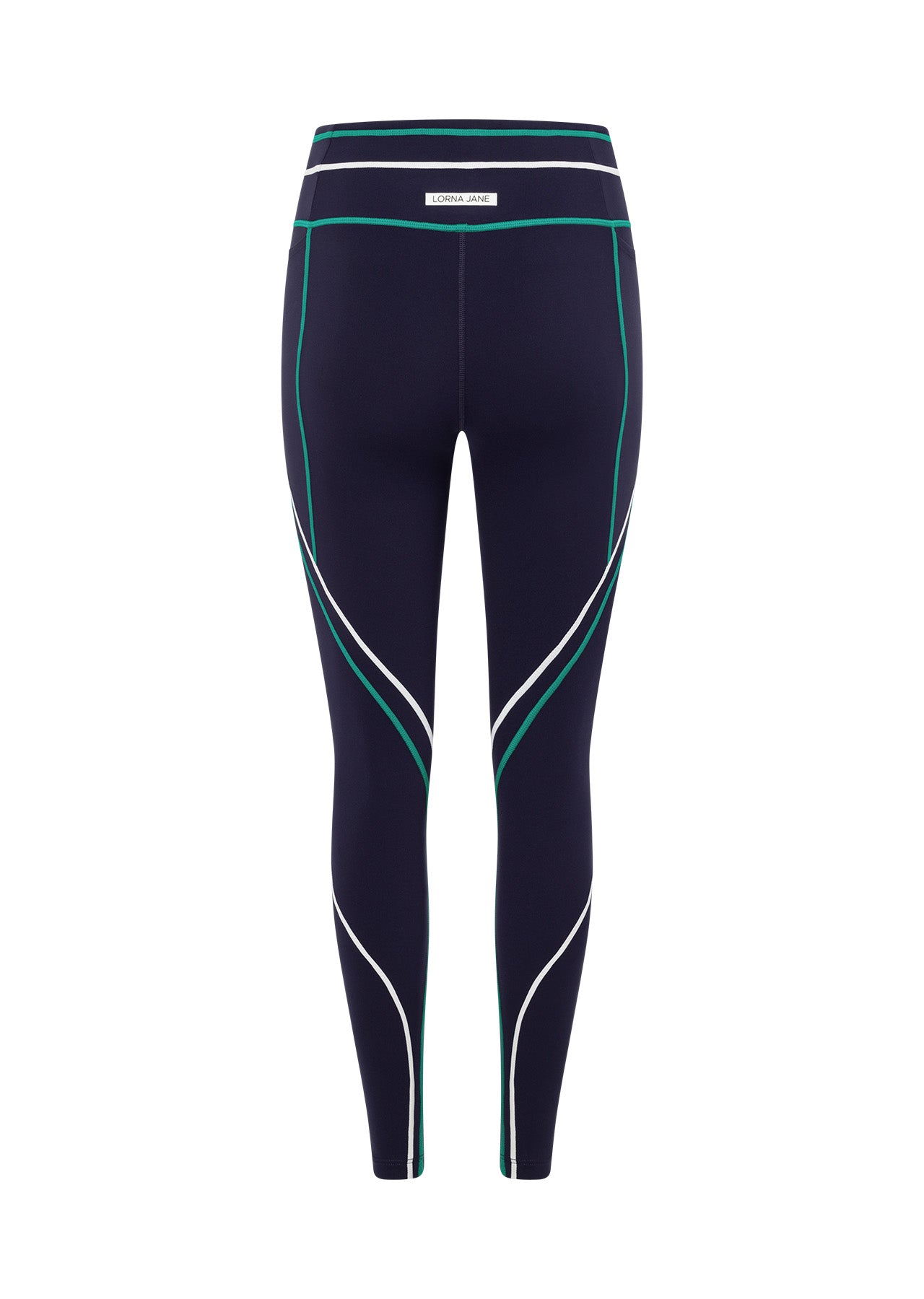 Lorna Jane Home Run Phone Pocket Ankle Biter Leggings - French Navy