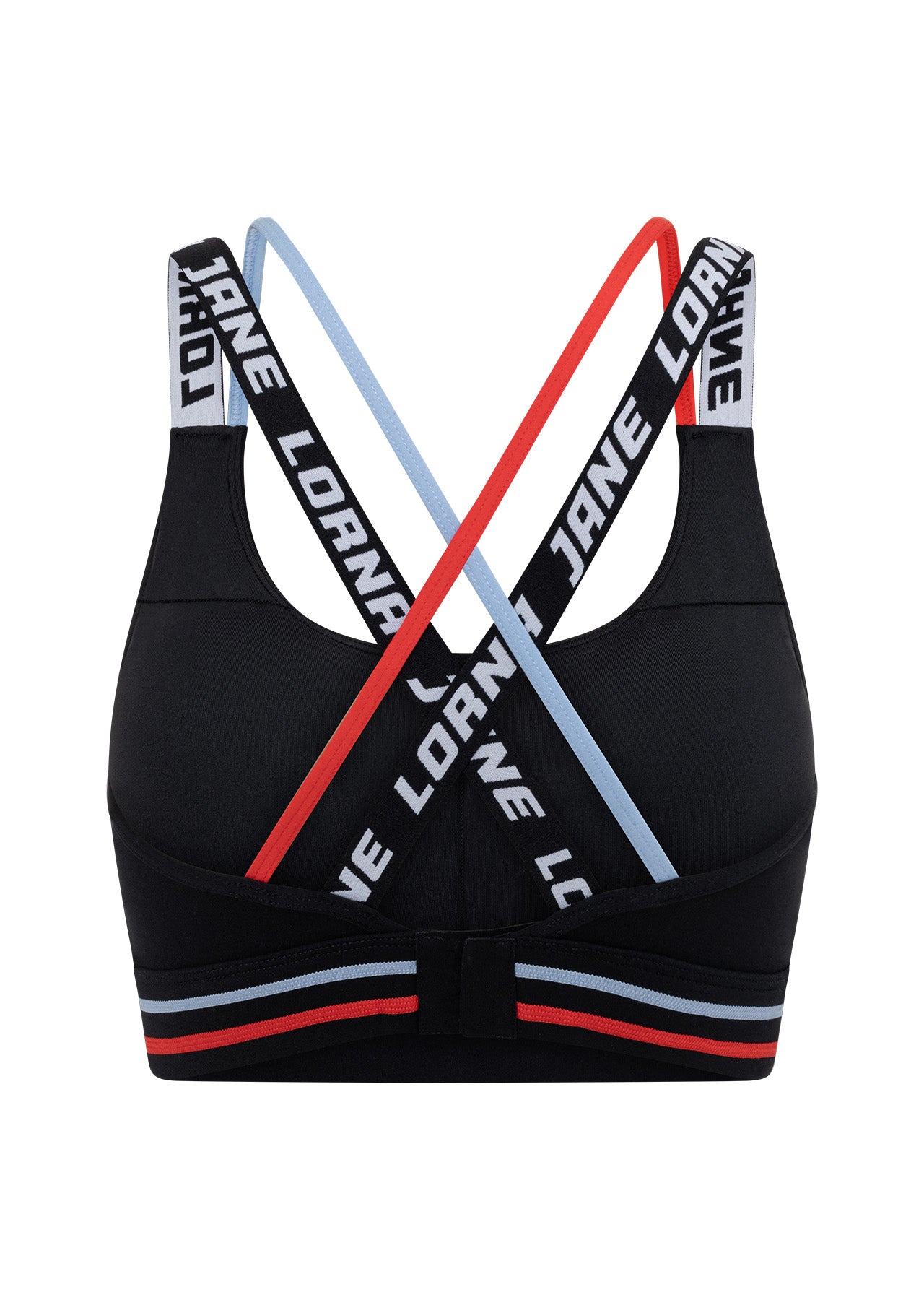Lorna Jane Fast Track Sports Bra - Black Multi
