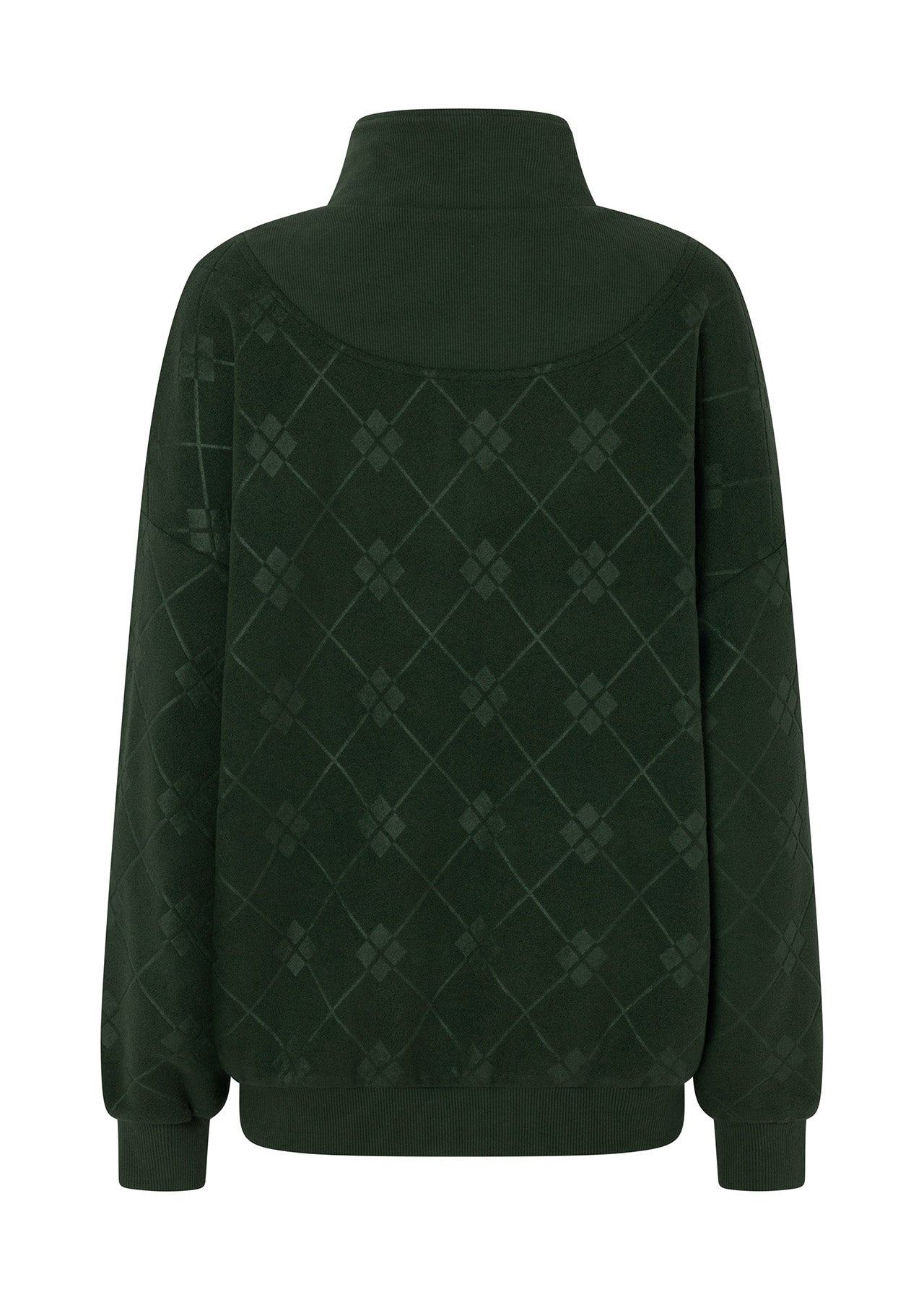 Lorna Jane Clubhouse Polar Fleece Sweat - Dark Green