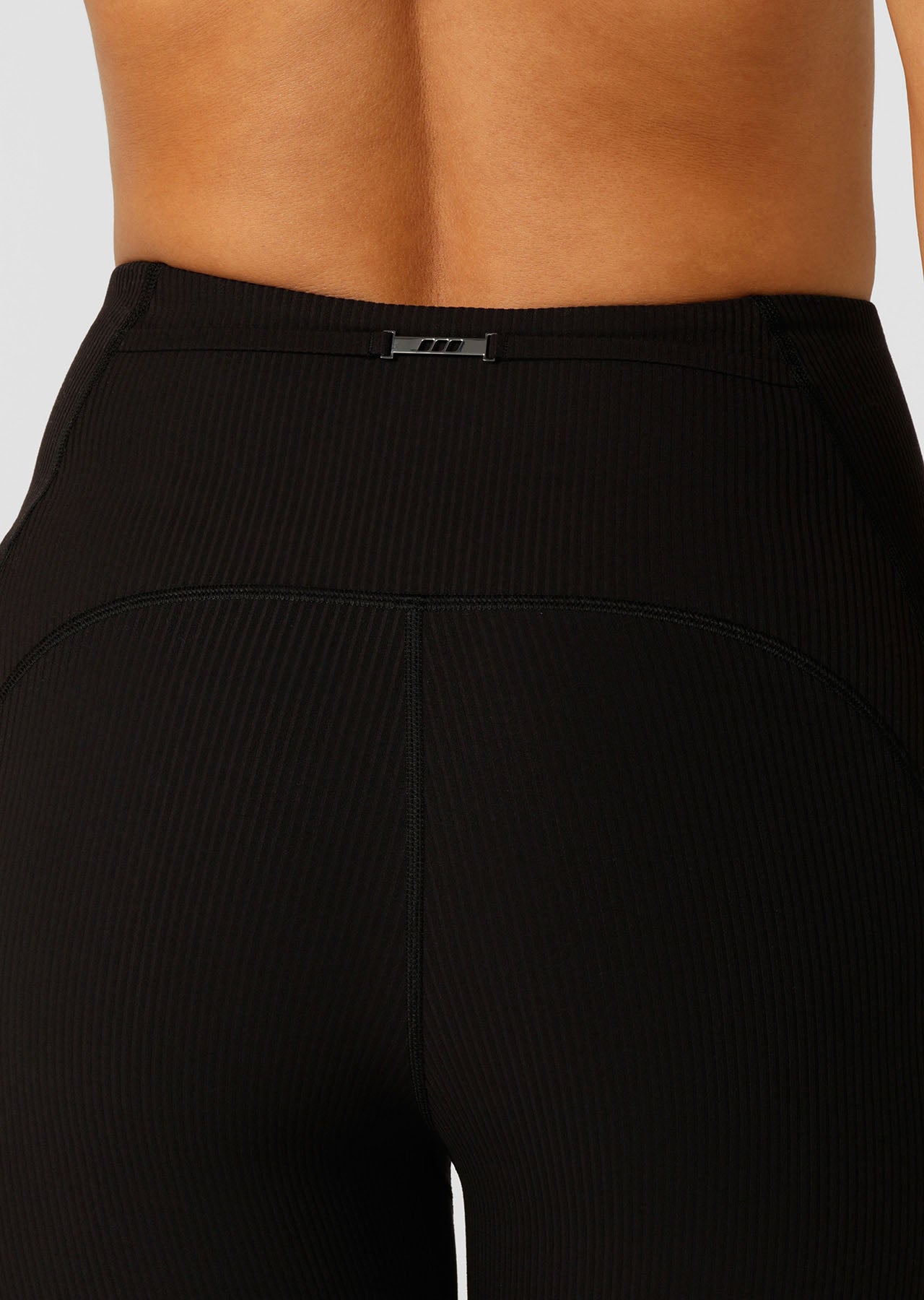 Lorna Jane Irresistible Stomach Support Rib Flared Leggings - Black