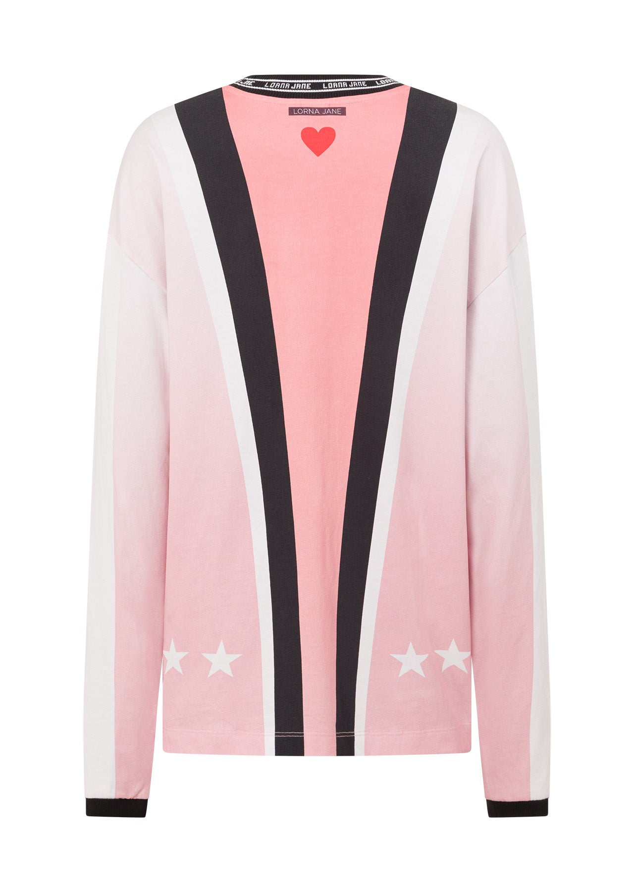 Lorna Jane Moto Club Long Sleeve T-Shirt - Moto Print