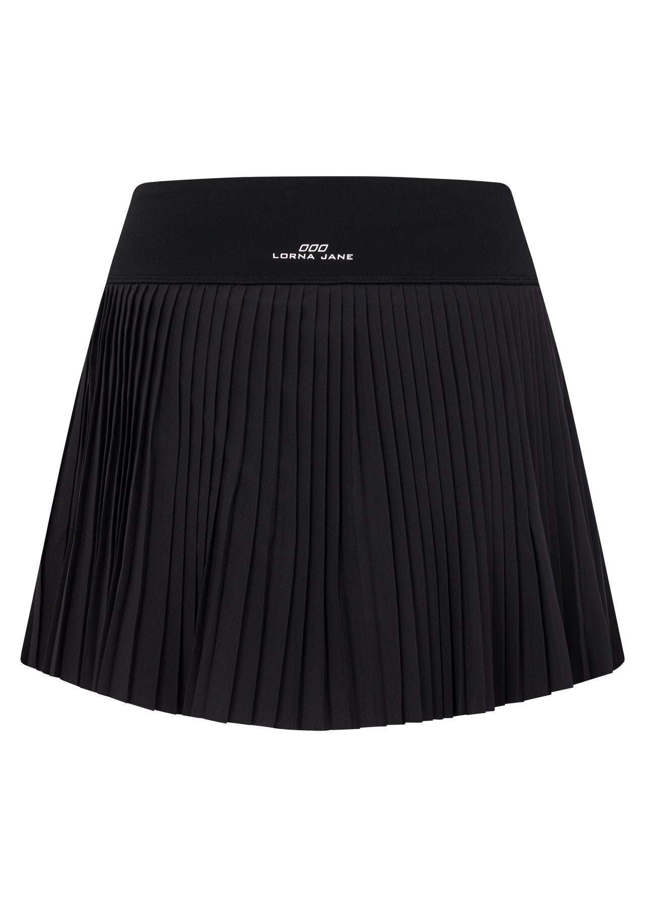 Lorna Jane Micro Pleat Active Skort - Black