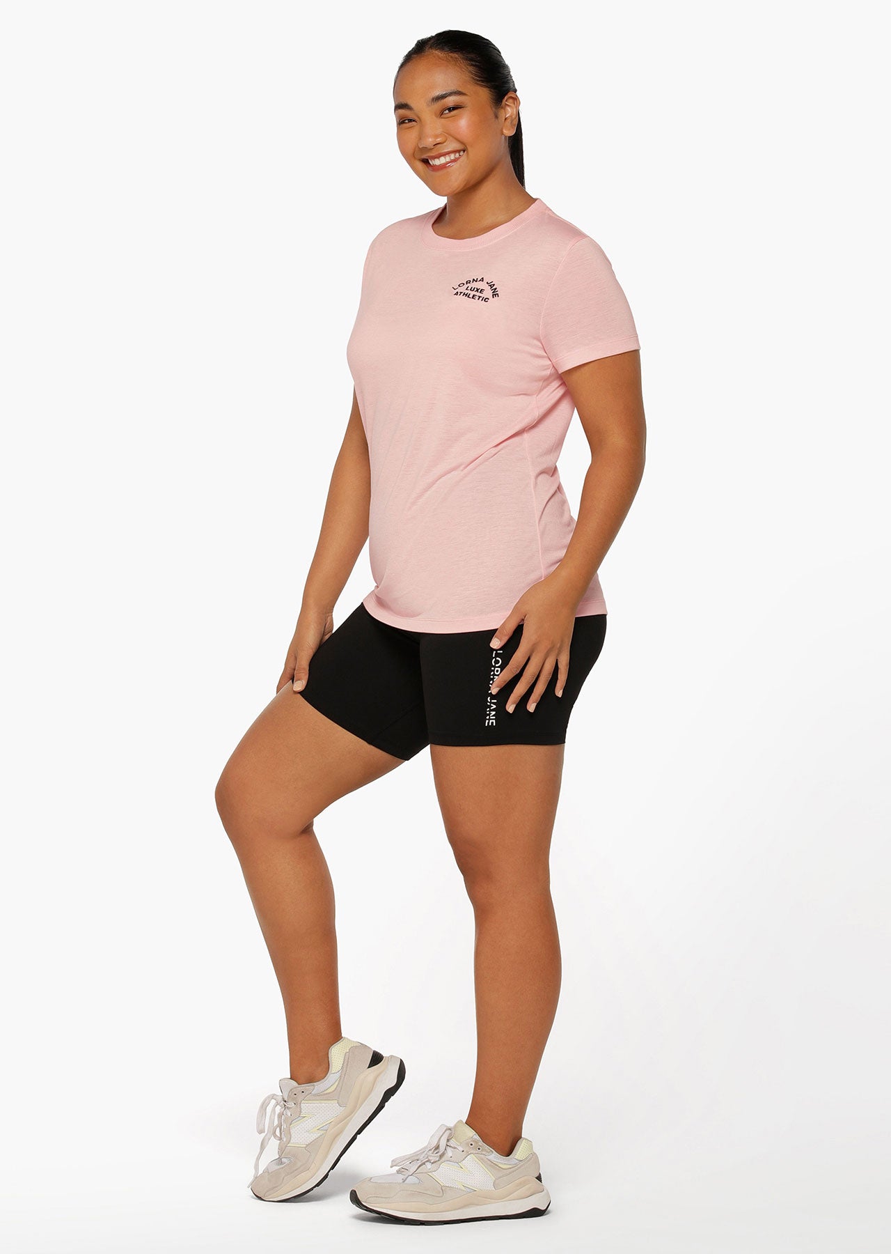 Lorna Jane Lotus T-Shirt - Peony