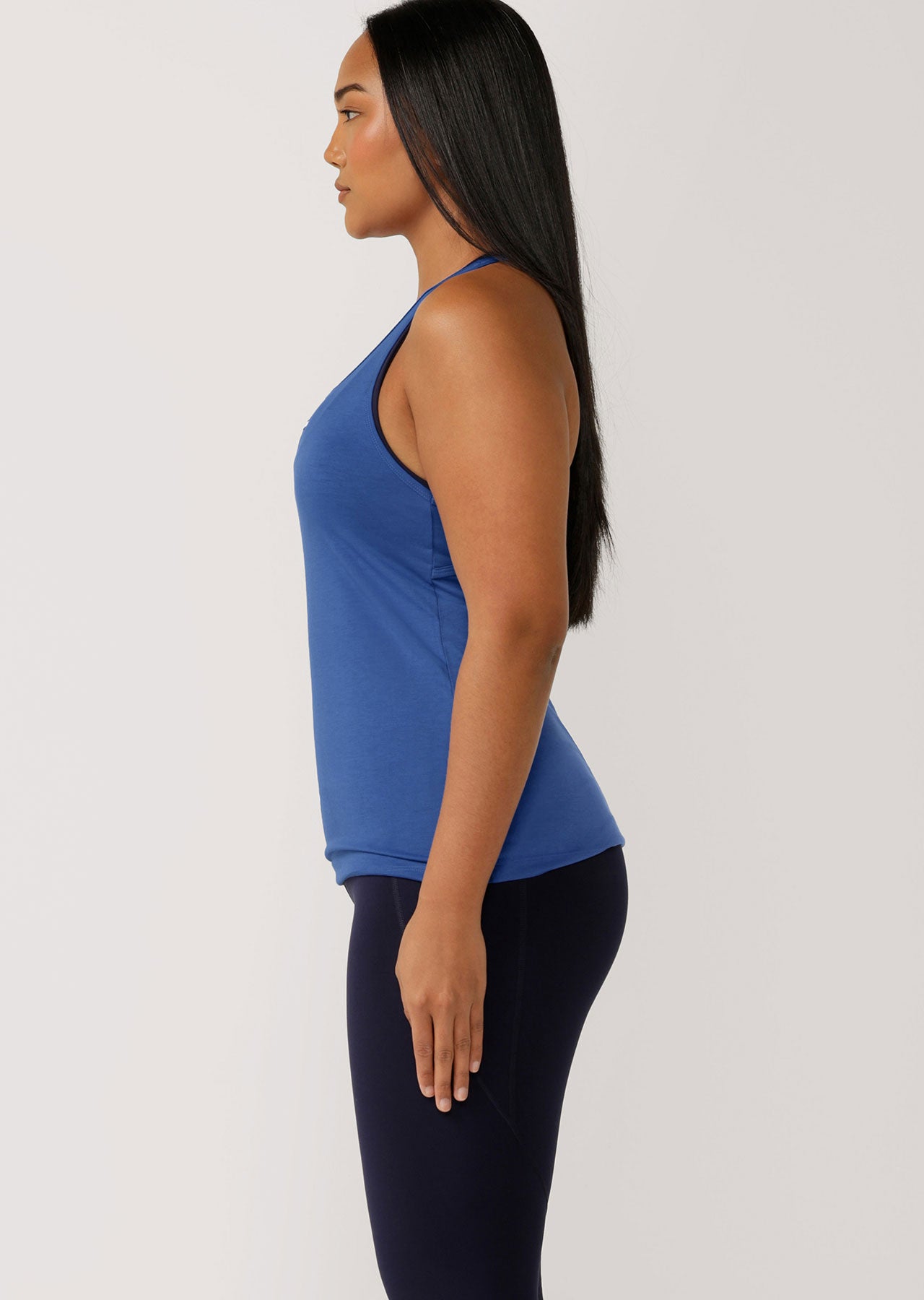 Lorna Jane Cross Trainer Active Tank - Azure Blue