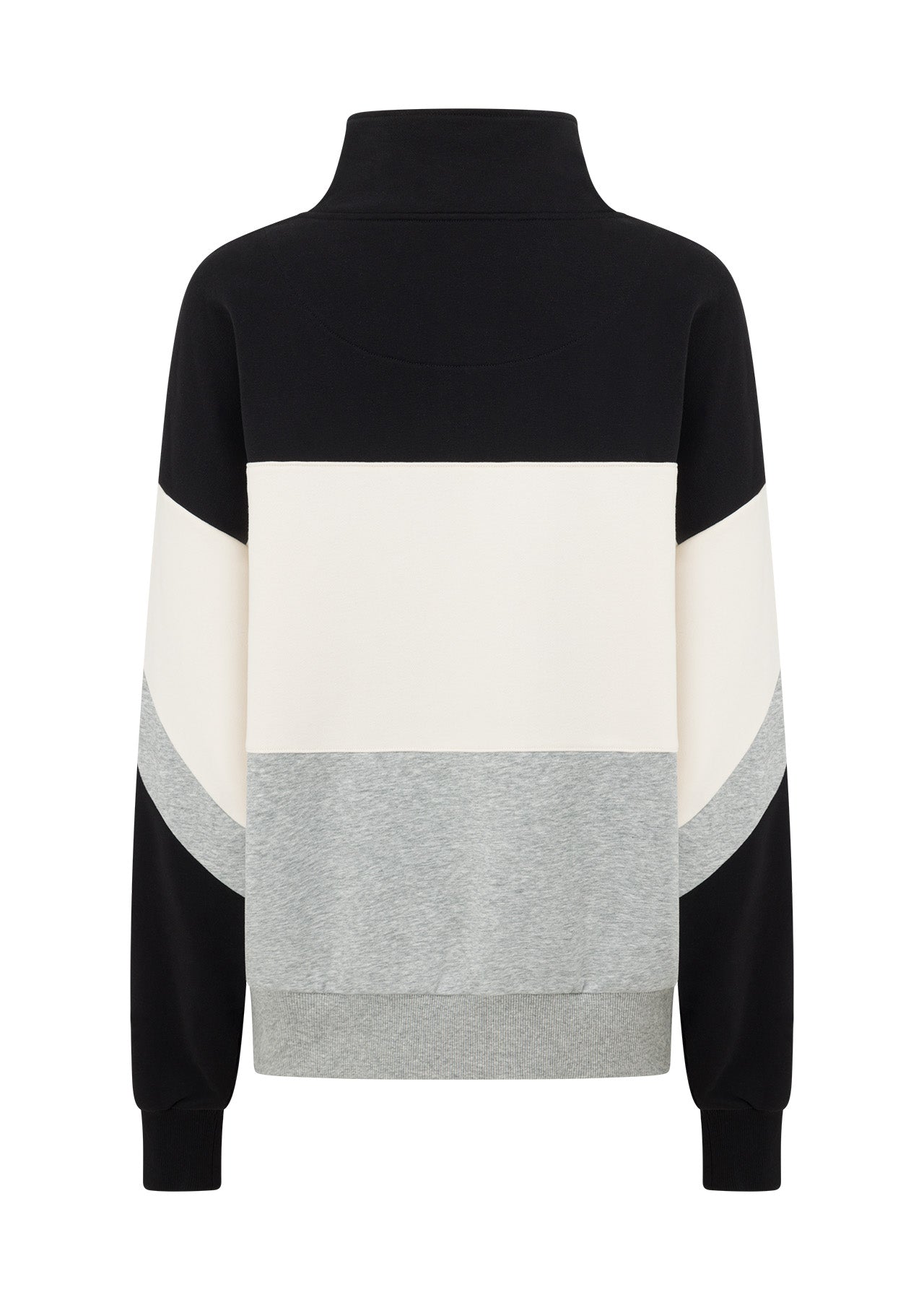 Lorna Jane Iconic Quarter Zip Sweat - Black Multi