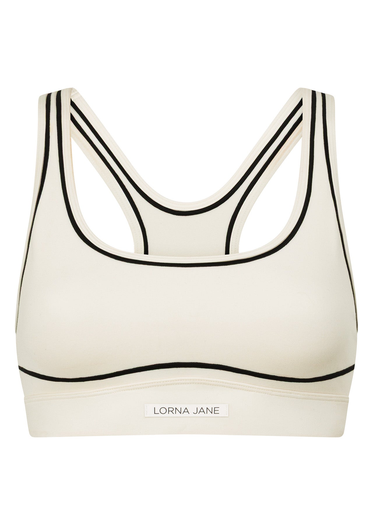 Lorna Jane Playmaker High Support Sports Bra - Cream