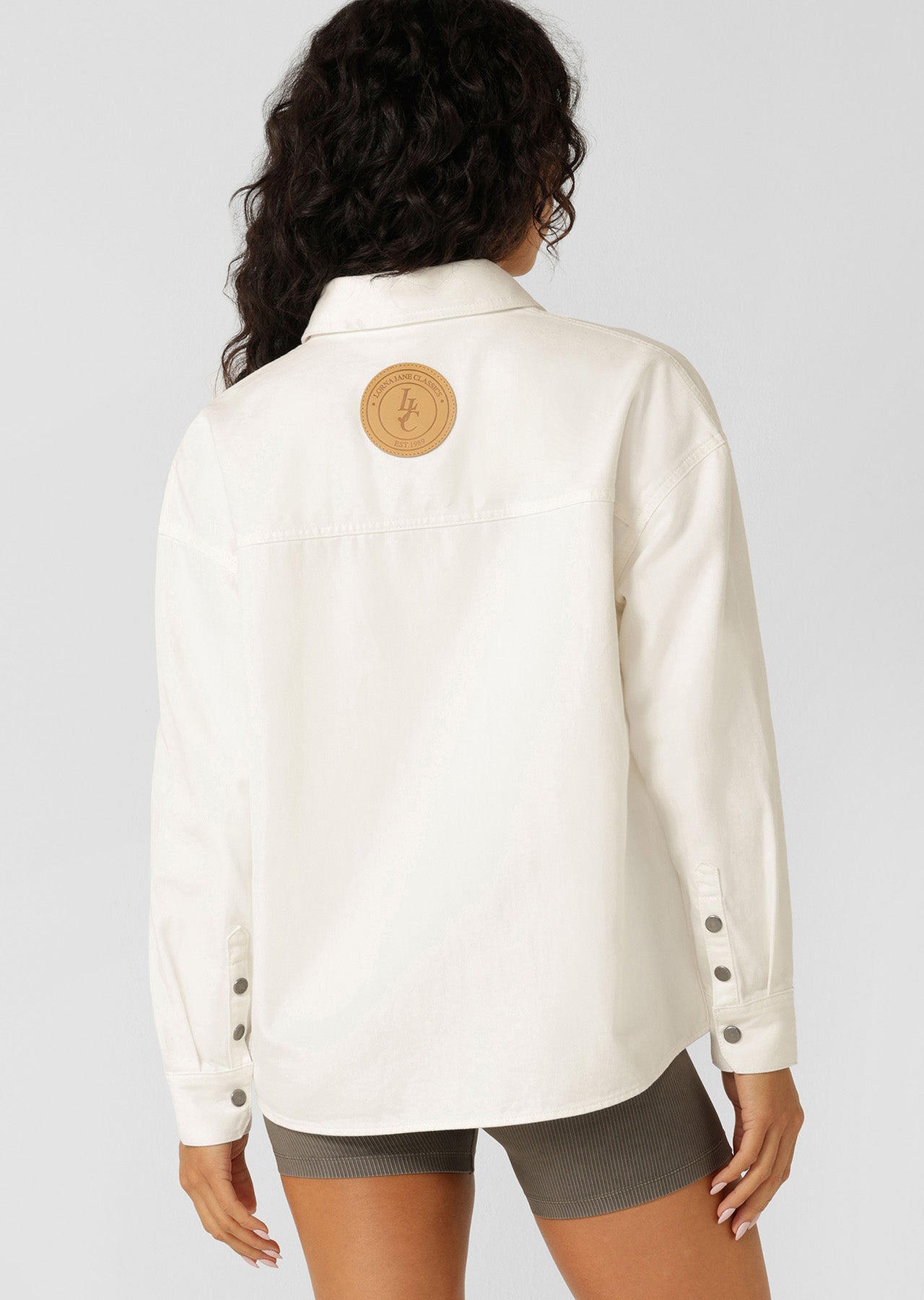 Lorna Jane LJC Utility Pocket Jacket - Cream