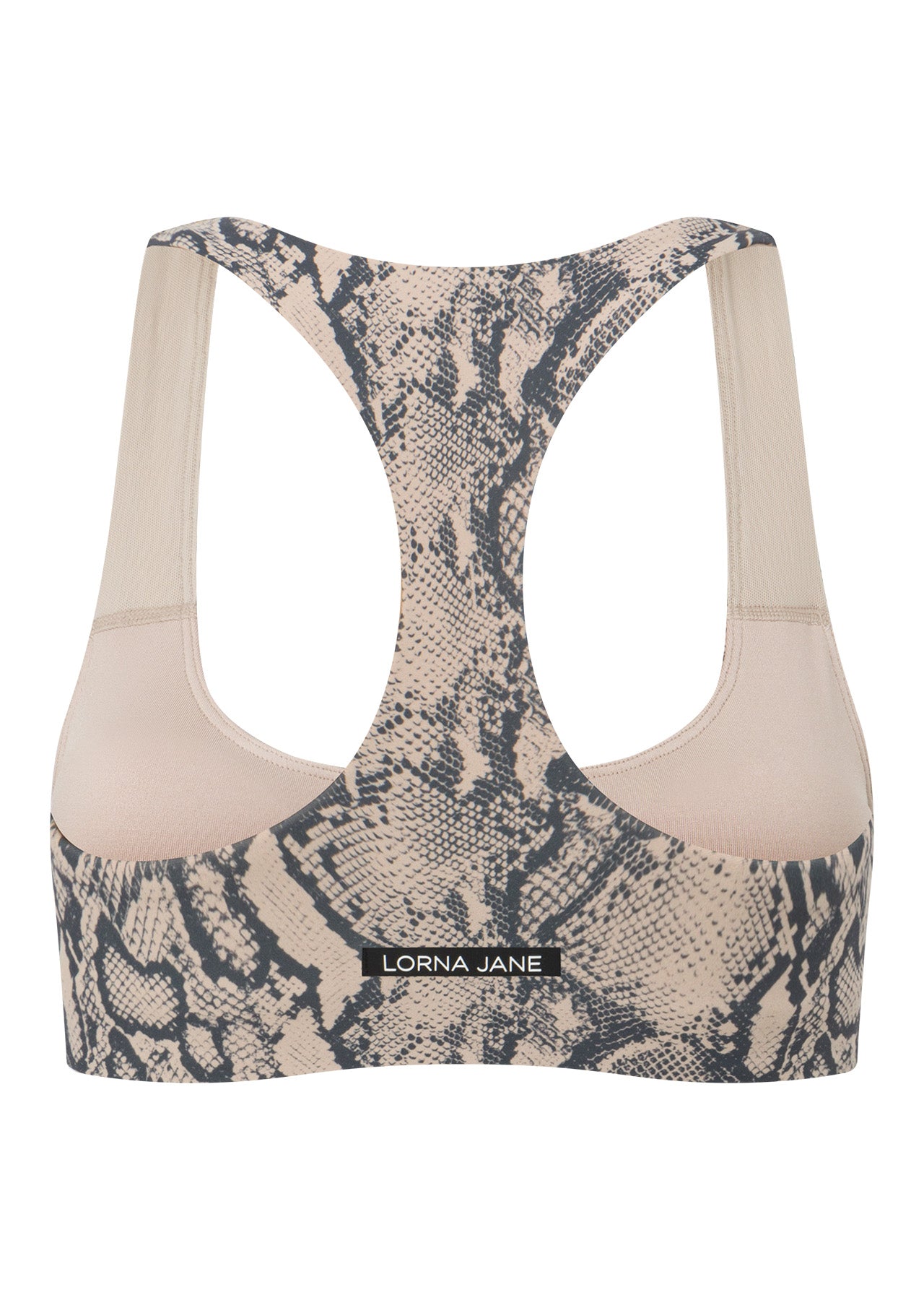 Lorna Jane Soft Serpentine Sports Bra - Soft Serpentine Print