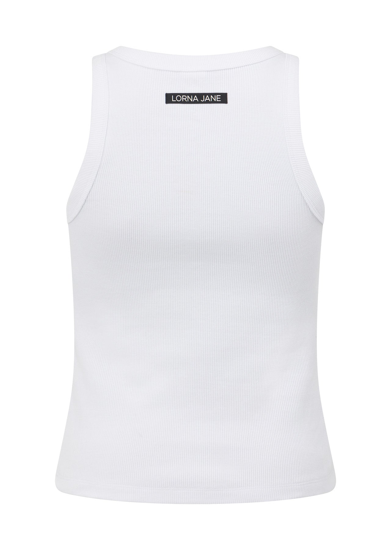 Lorna Jane LJ Basics Rib Tank - White