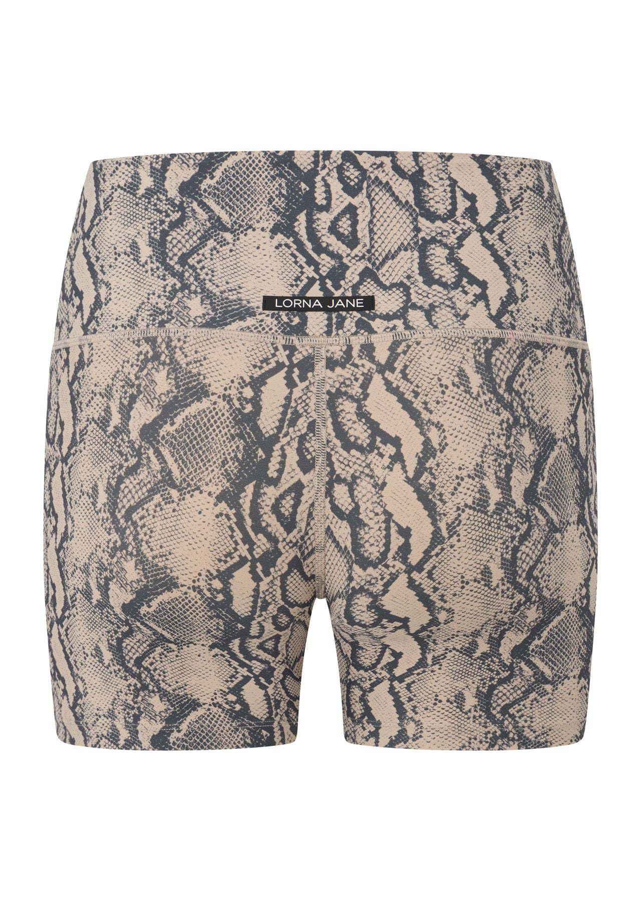 Lorna Jane Soft Serpentine 12cm Bike Shorts - Soft Serpentine Print