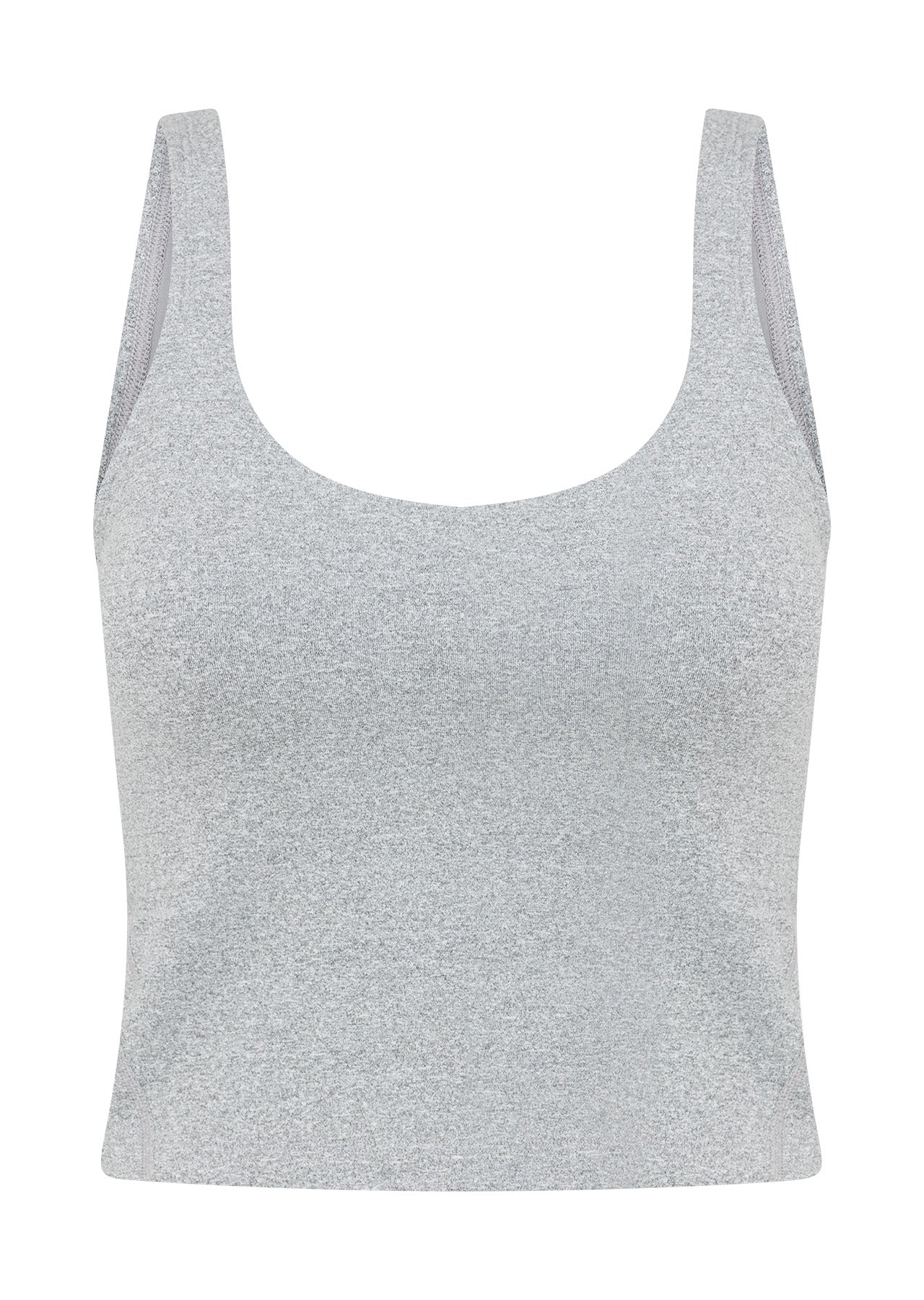 Lorna Jane True Comfort Bra Tank Combo - Grey Marl