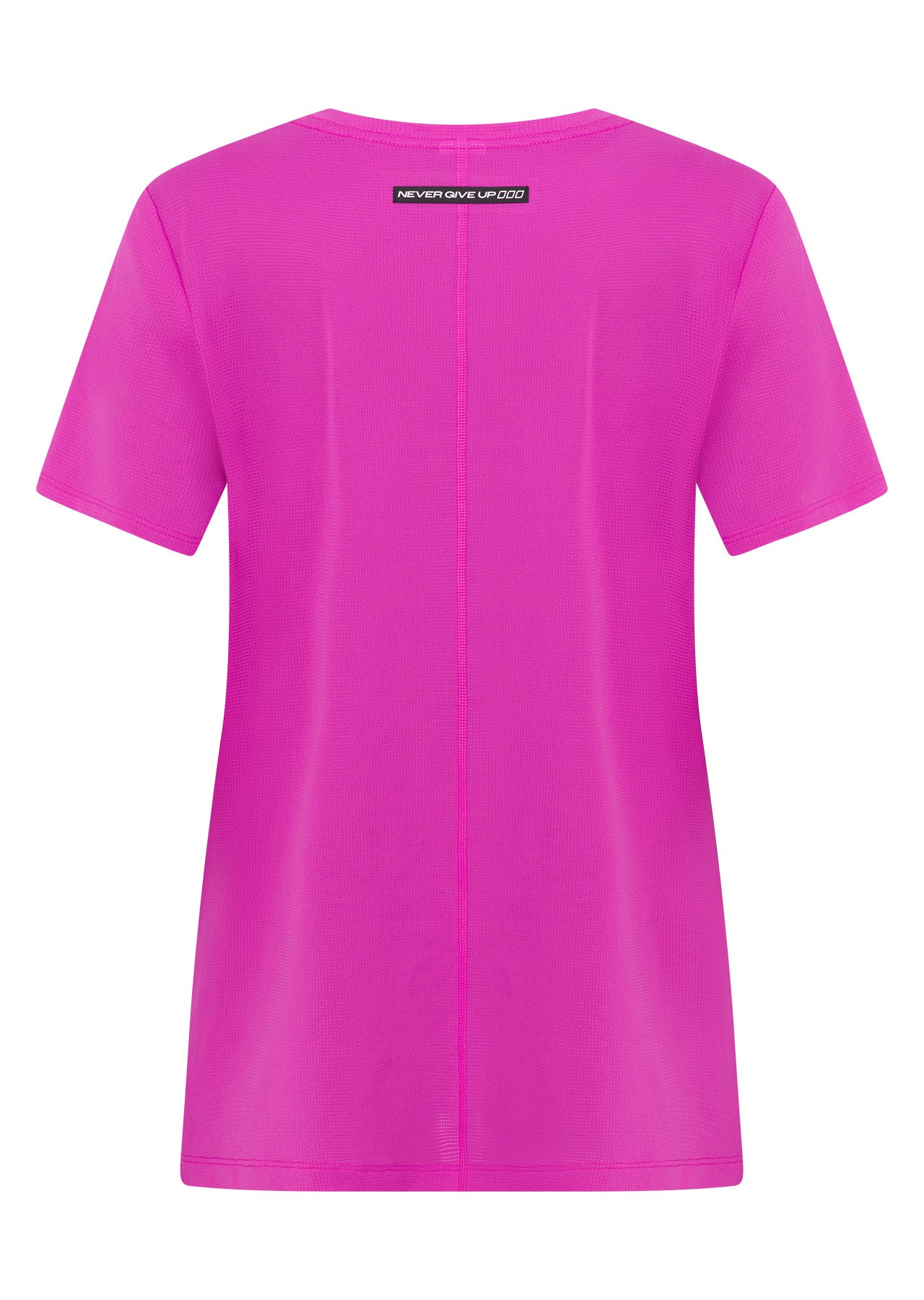 Lorna Jane Never Give Up Active T-Shirt - Electric Pink