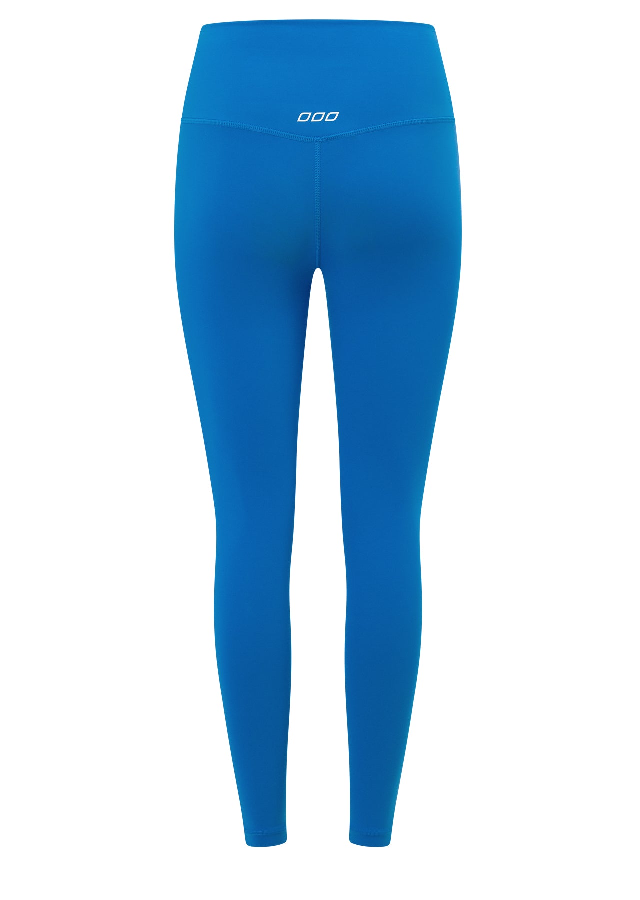 Lorna Jane Hi-Fold Lotus No Chafe Ankle Biter Leggings - Cornflower
