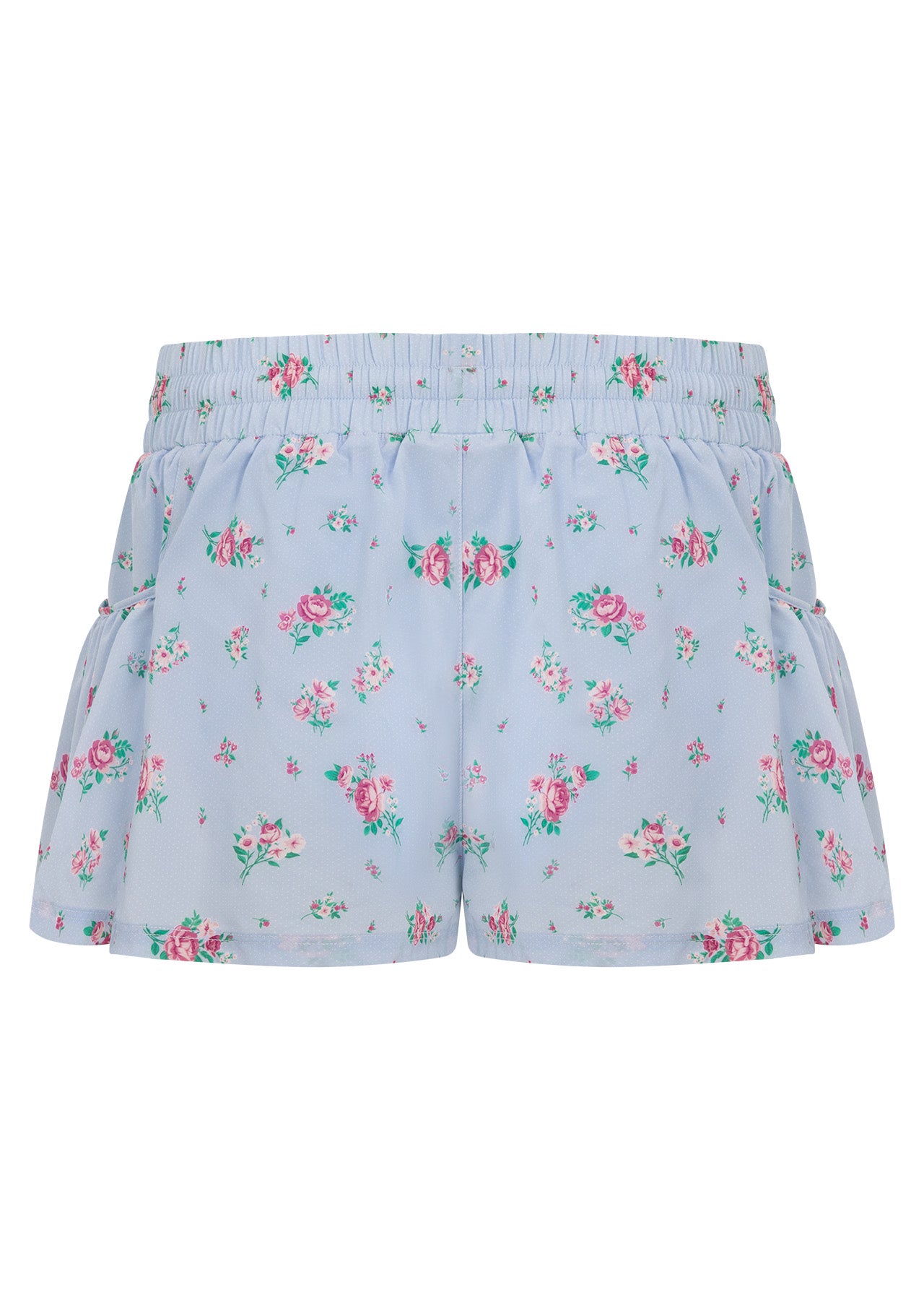 Lorna Jane Blueberry Rose Run Shorts - Blueberry Rose Print
