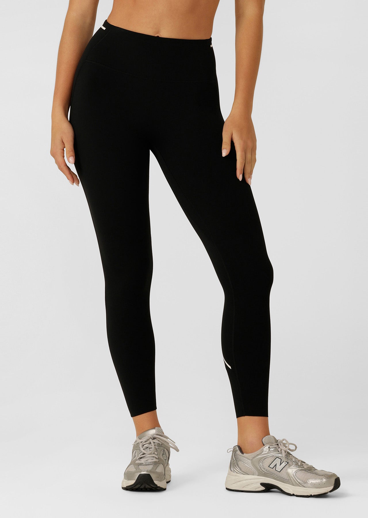 Lorna Jane In The Zone Ankle Biter Leggings - Black