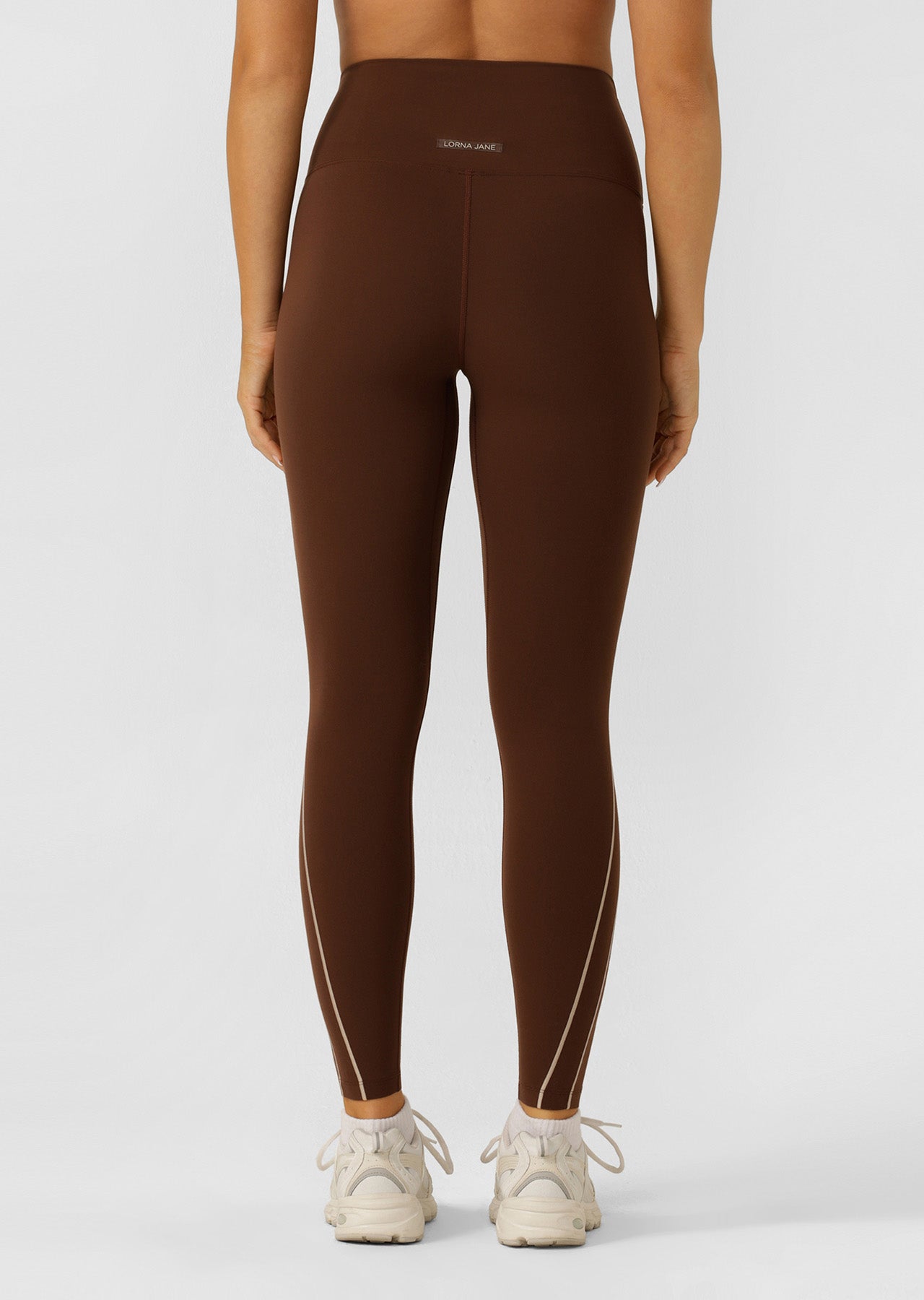 Lorna Jane Total Bliss Ankle Biter Leggings - Truffle