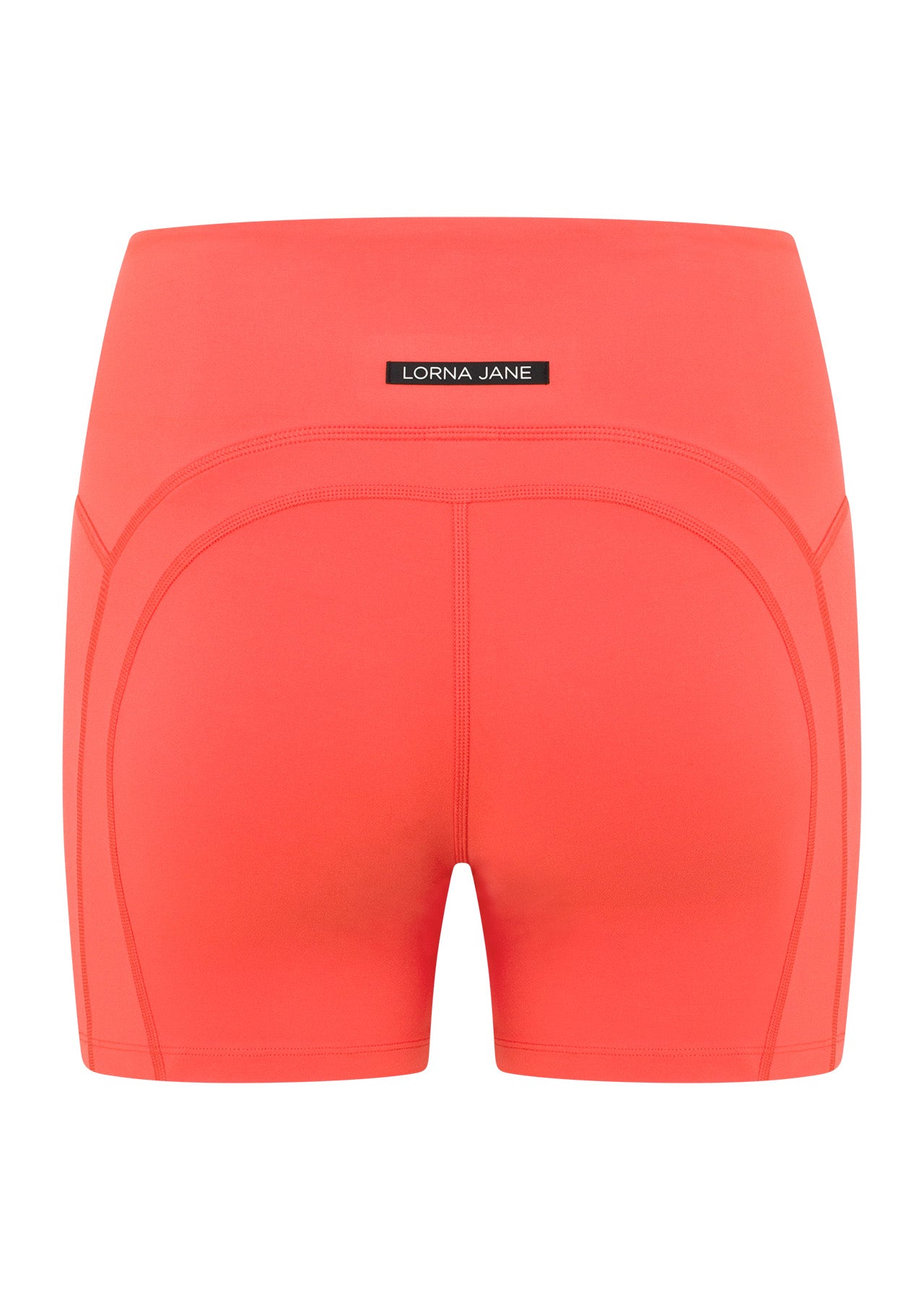 Lorna Jane Refresh 12cm Phone Pocket Bike Shorts - Strawberry