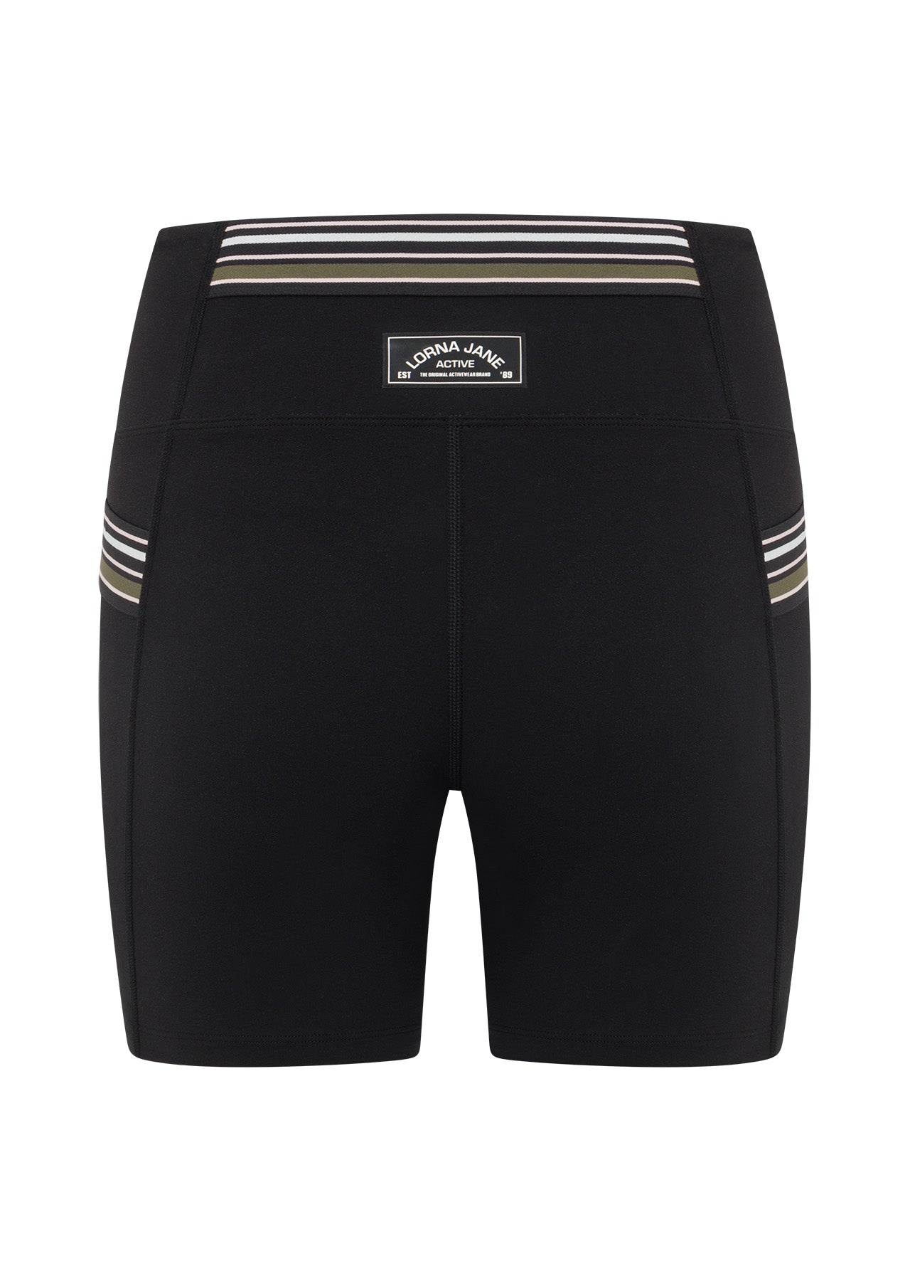 Lorna Jane Swift 3 Pocket 14cm Bike Shorts - Black