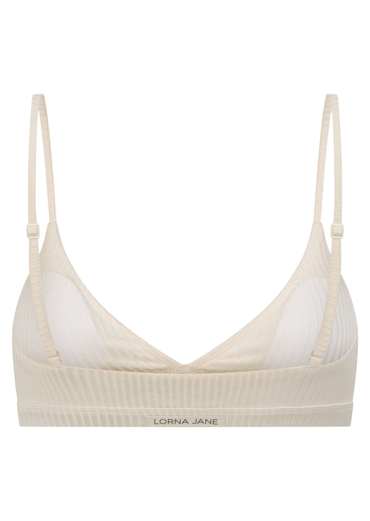 Lorna Jane All Yours Rib Bralette - Cream