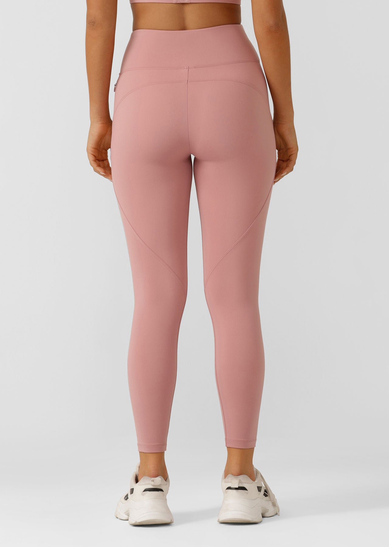 Lorna Jane New Amy Ankle Biter Leggings - Wild Rose