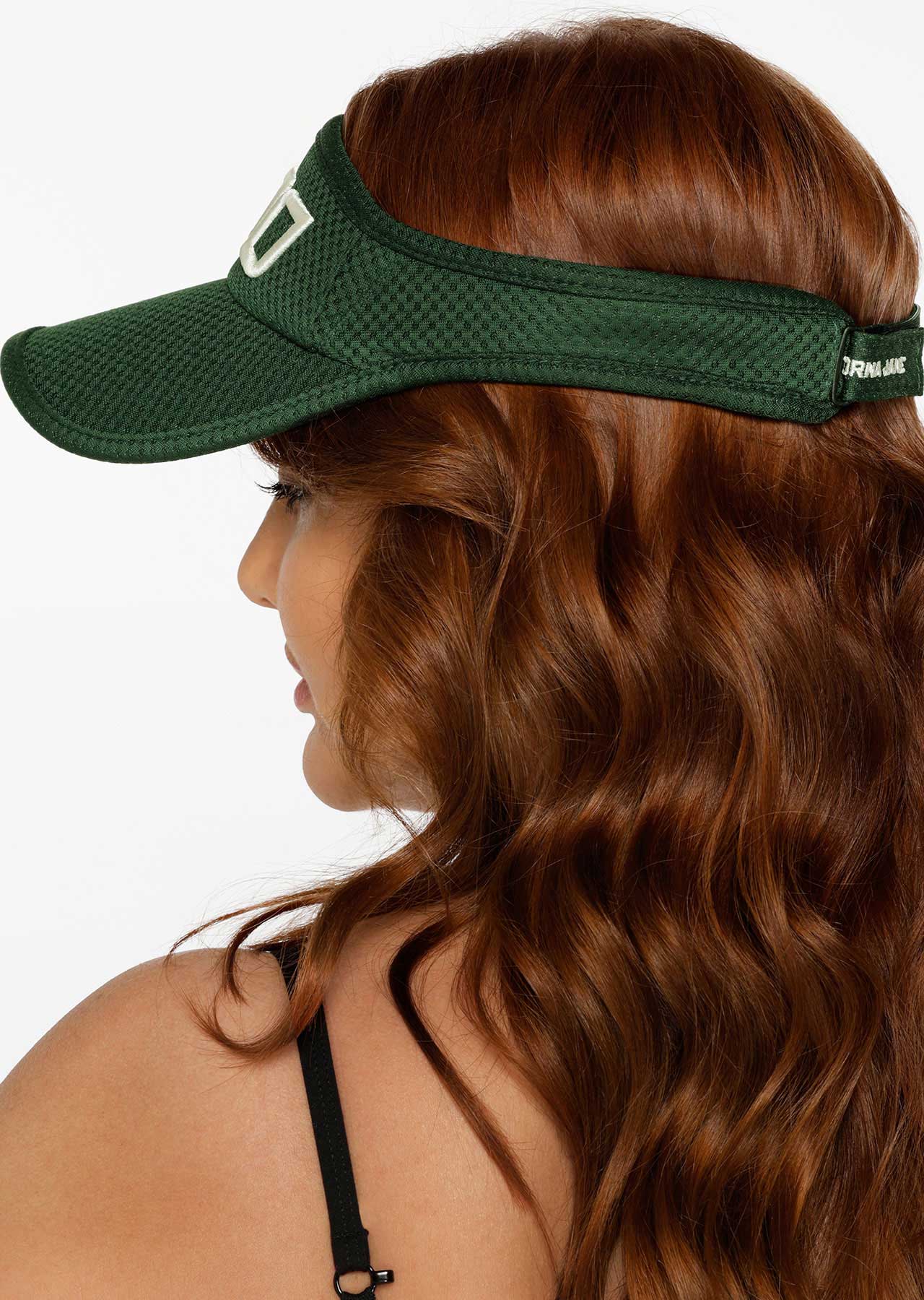 Lorna Jane Icons Ventilation Visor - Dark Green