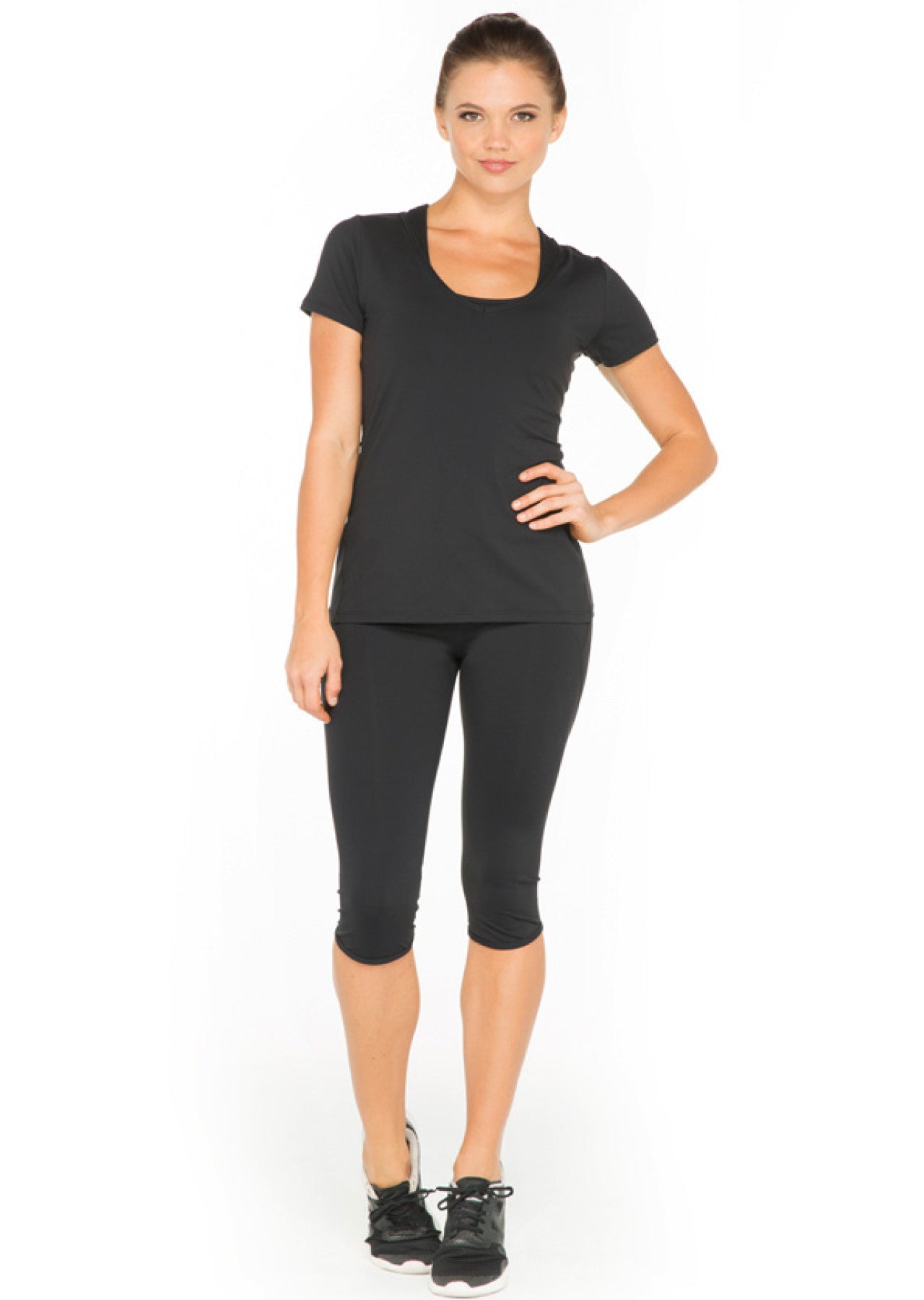 Lorna Jane LJ Excel T-Shirt - Black