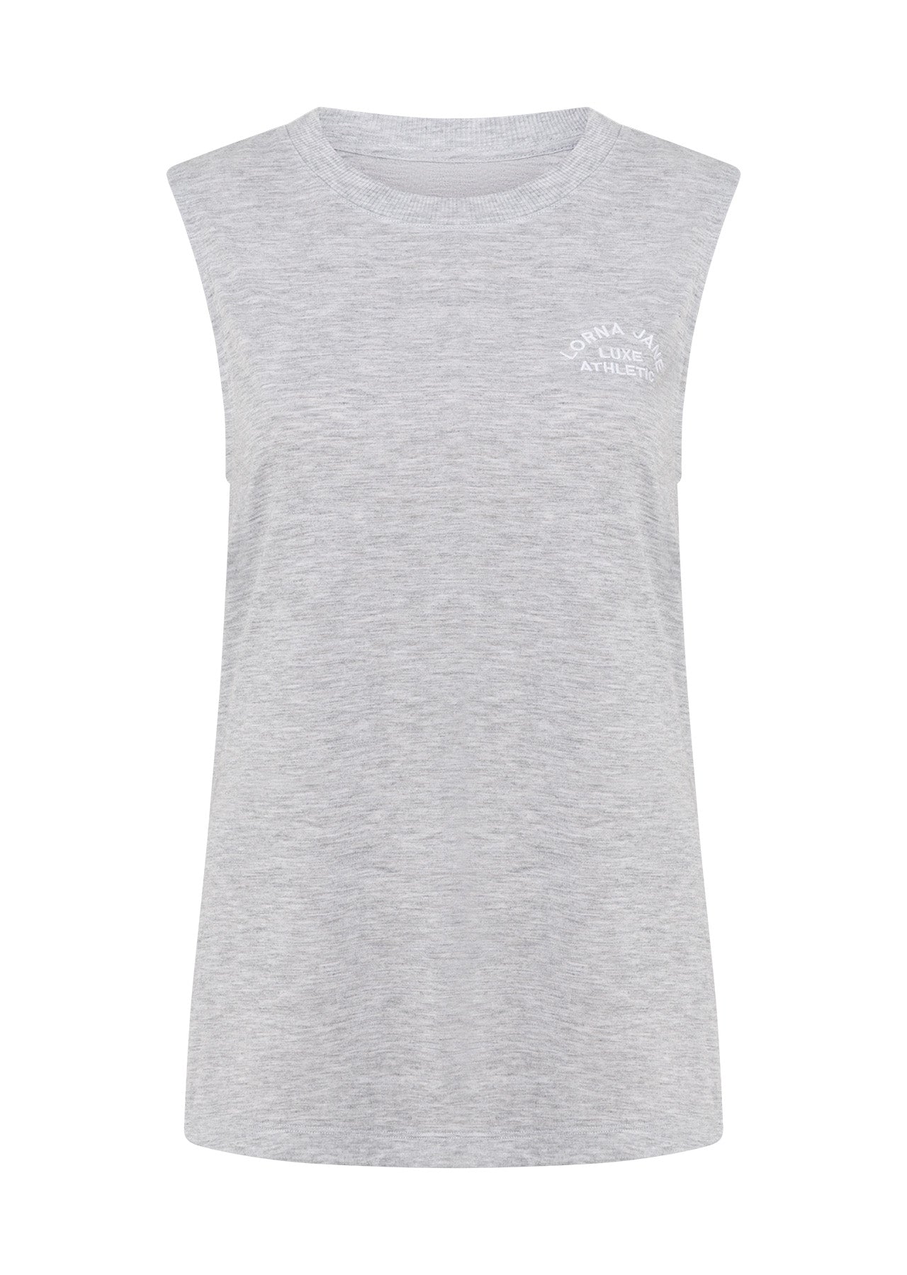 Lorna Jane Lotus Muscle Tank - Grey Marl