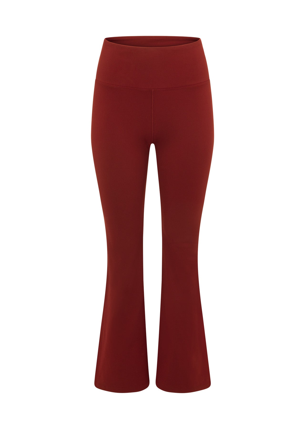 Lorna Jane Lotus Flared Leggings - Sepia