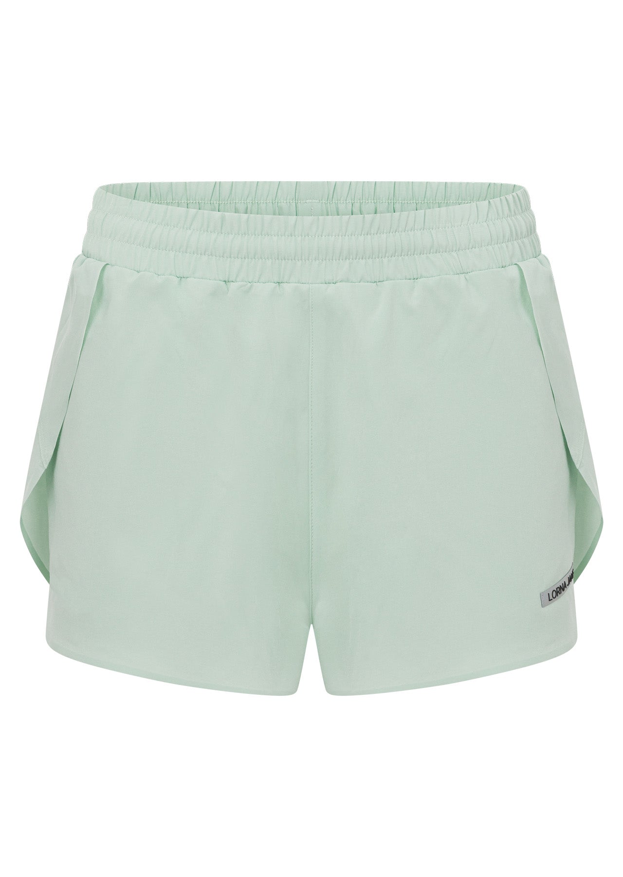 Lorna Jane Lightspeed Phone Pocket Run Shorts - Dusty Aqua