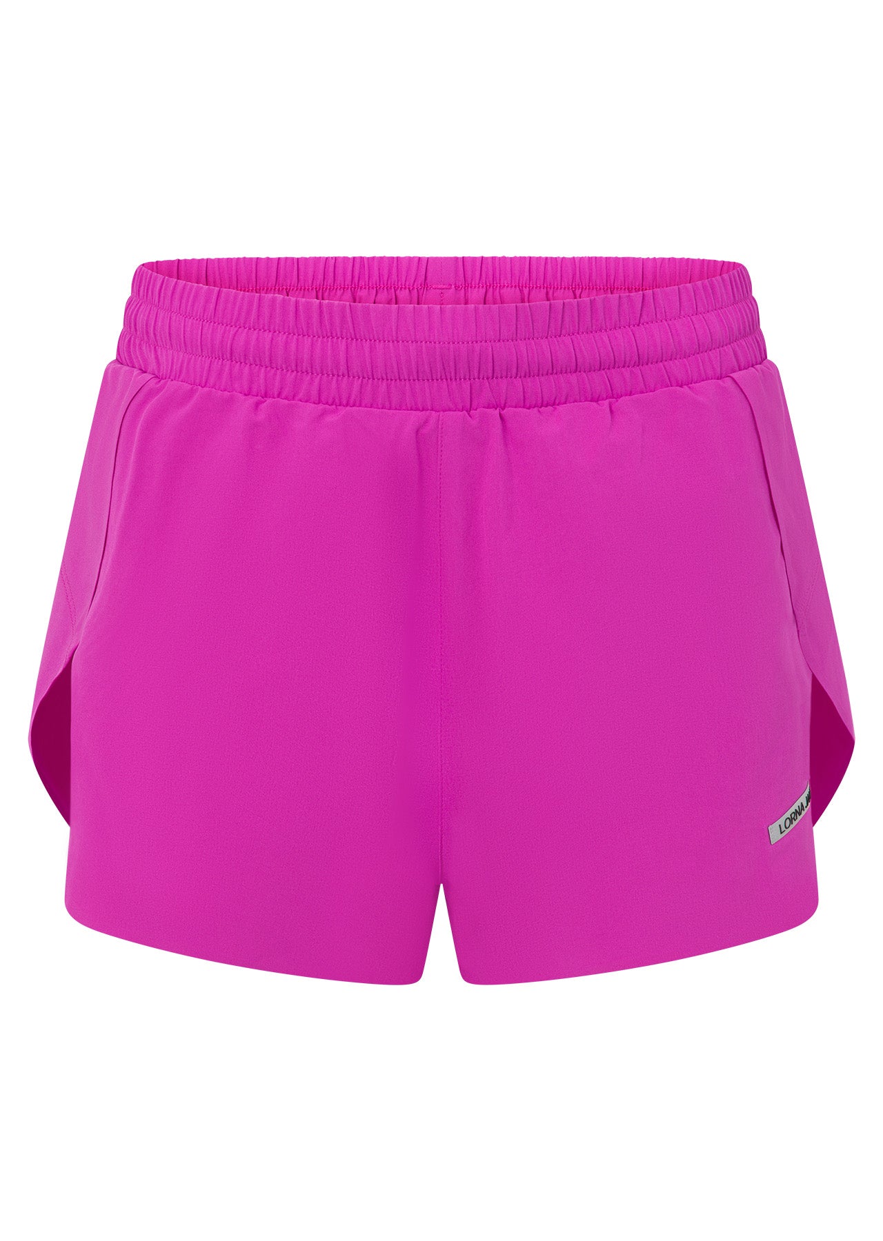 Lorna Jane Lightspeed Phone Pocket Run Shorts - Electric Pink