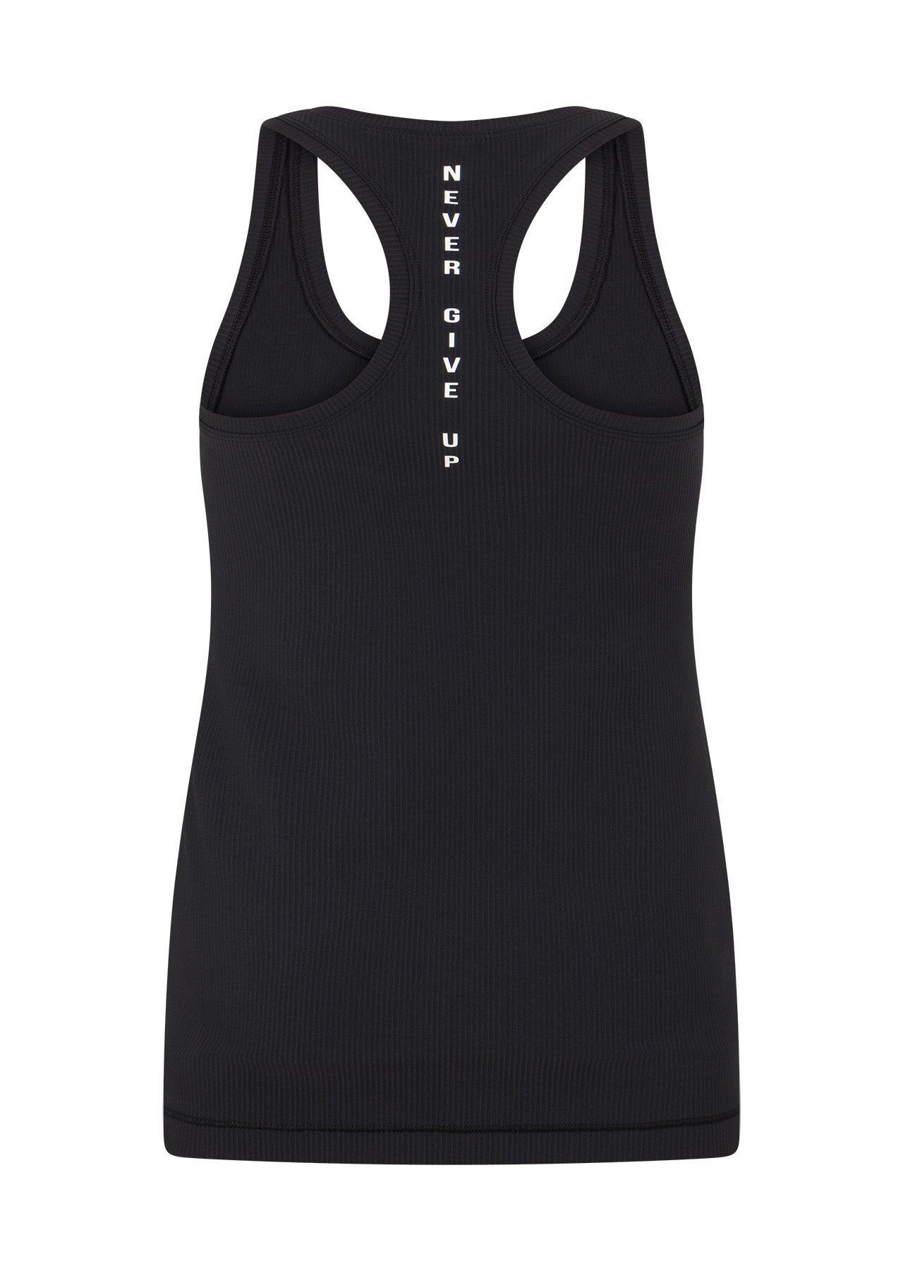 Lorna Jane Amy Fitted Active Rib Tank - Black