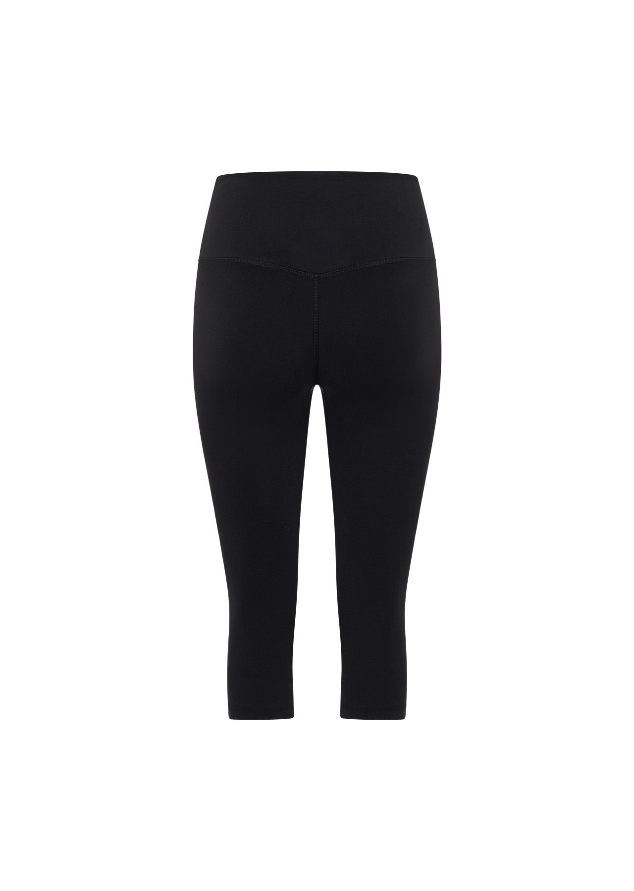 Lorna Jane Lotus No Chafe Phone Pocket 3/4 Leggings - Recycled Black