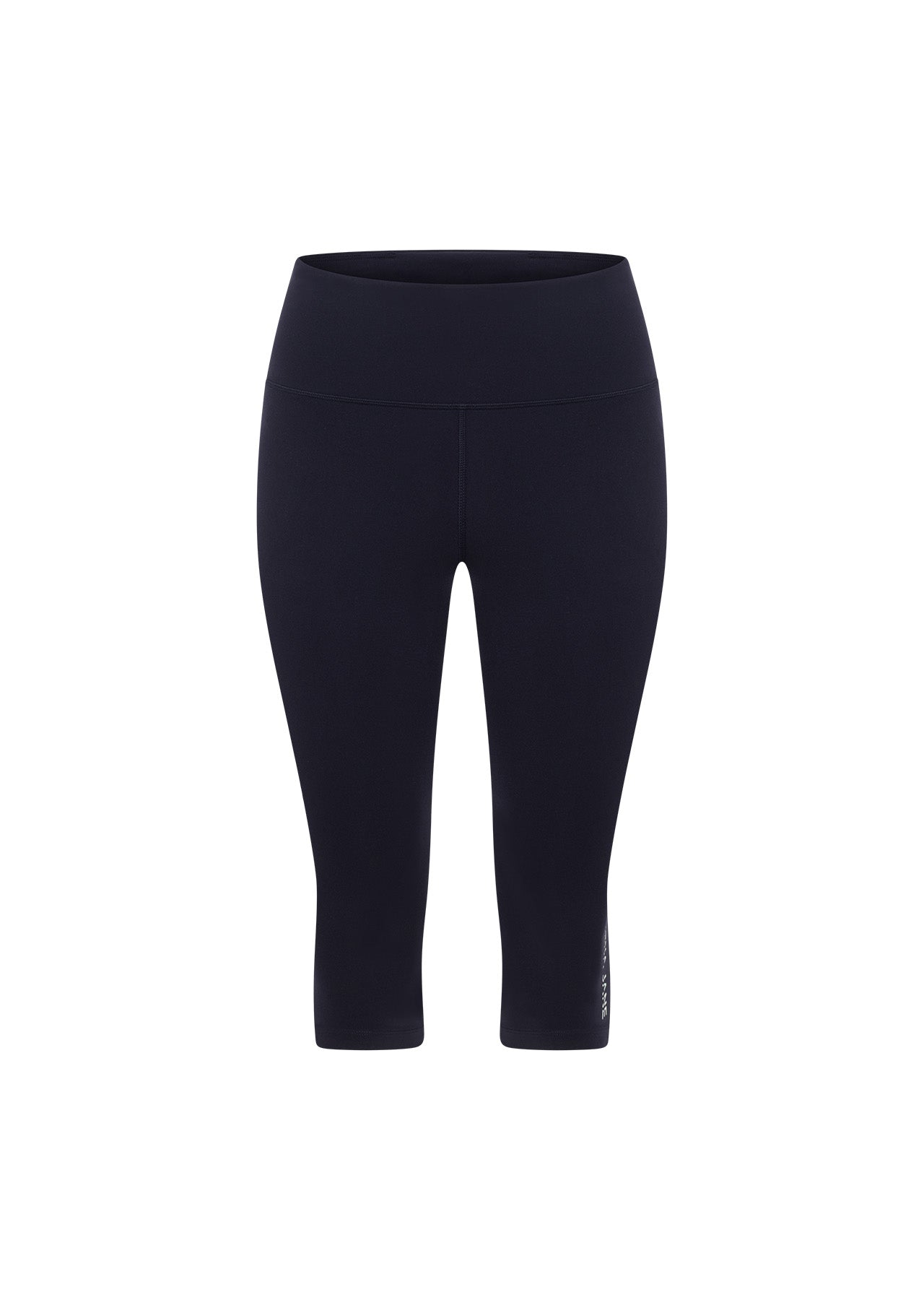 Lorna Jane Lotus No Chafe Phone Pocket 3/4 Leggings - Midnight Blue