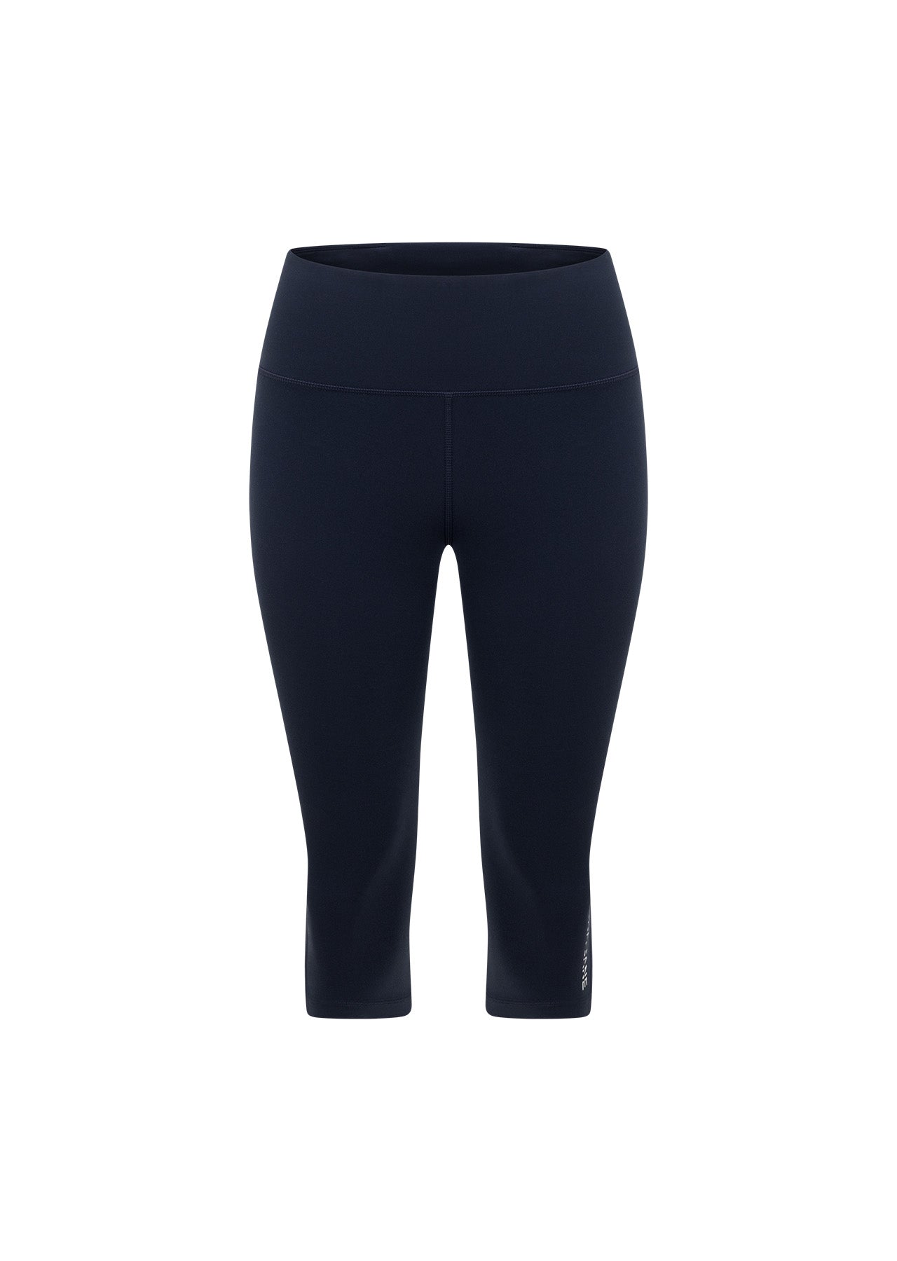 Lorna Jane Lotus No Chafe Phone Pocket 3/4 Leggings - Platinum Navy