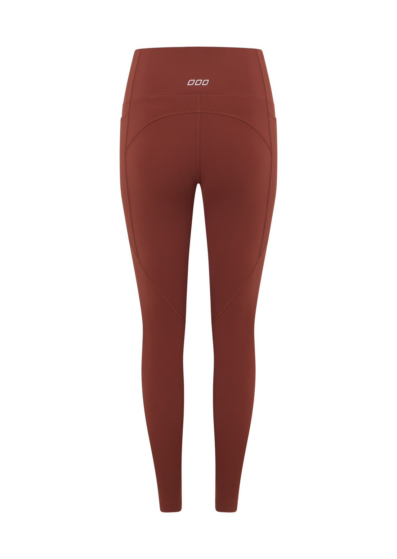 Lorna Jane Amy No Ride Phone Pocket Ankle Biter Leggings - Dark Spice