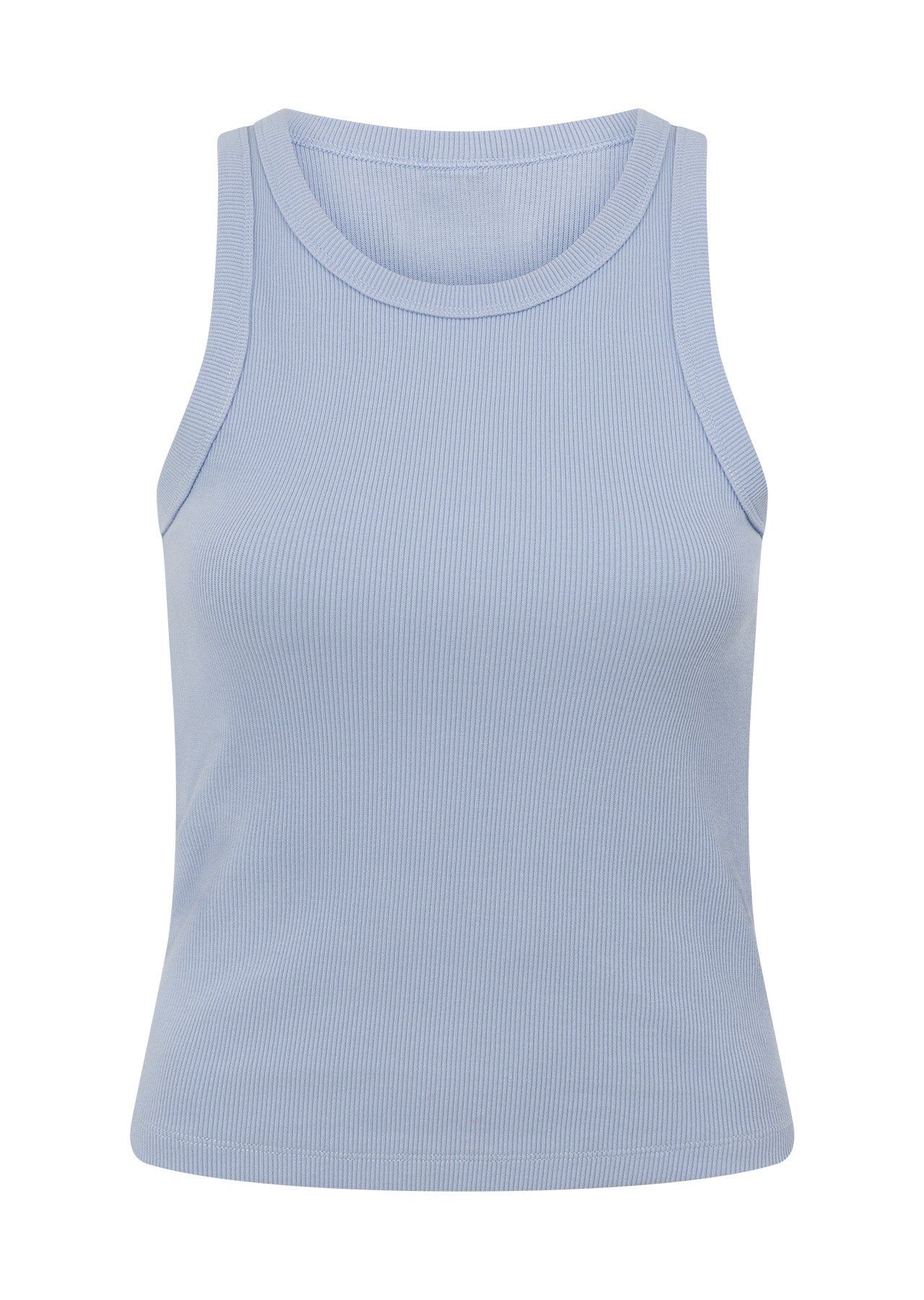 Lorna Jane LJ Basics Rib Tank - Oxford Blue