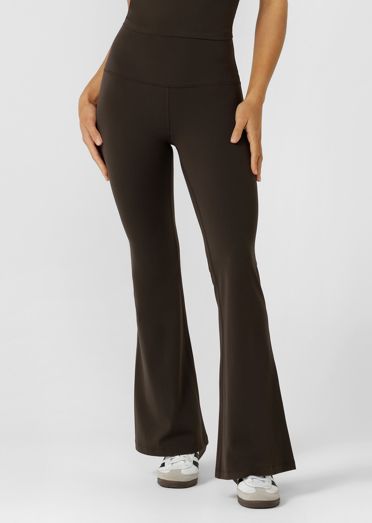 Lorna Jane Liberty Flared Leggings - Volcano